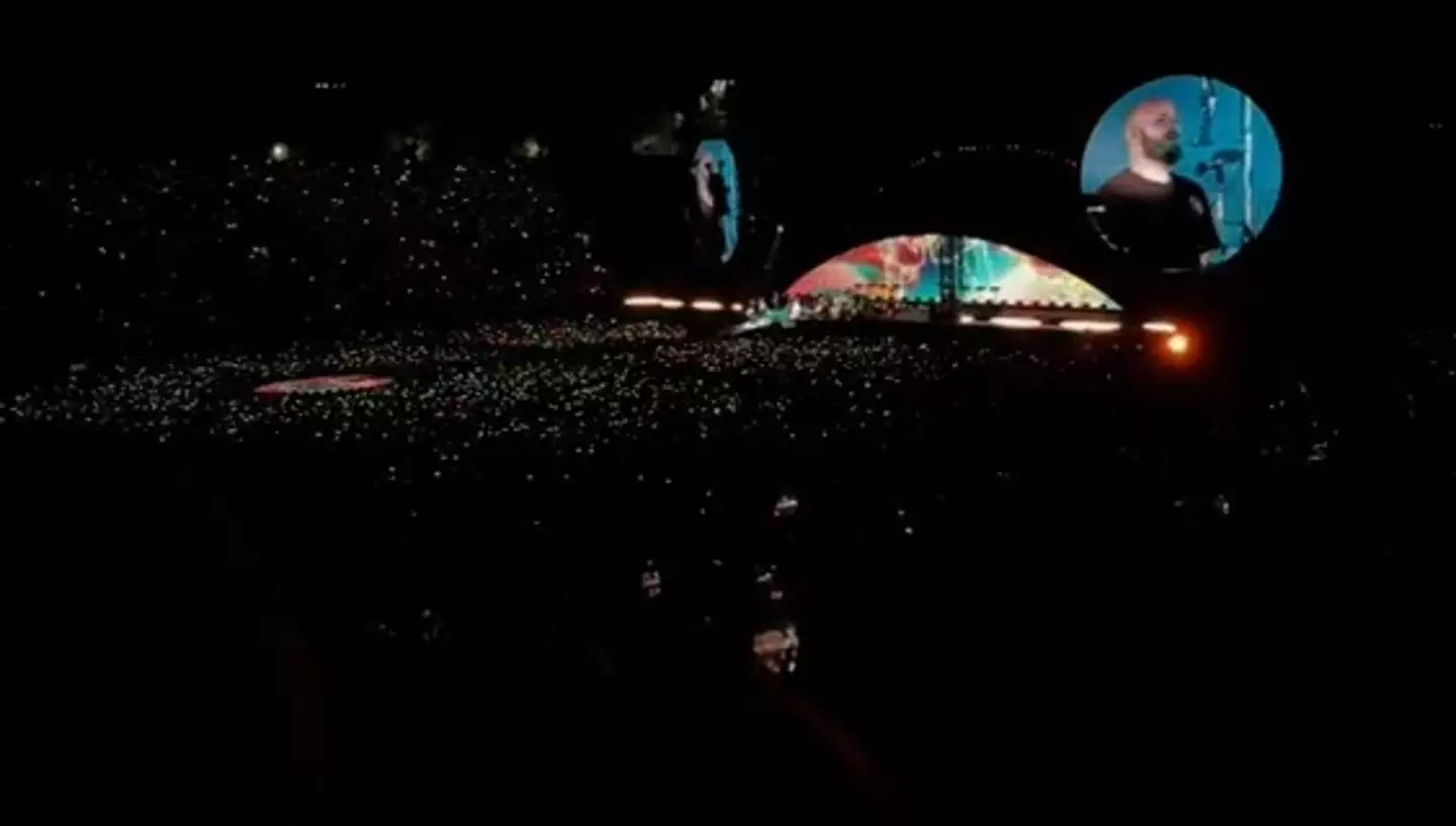 ...and it's from about a mile away.