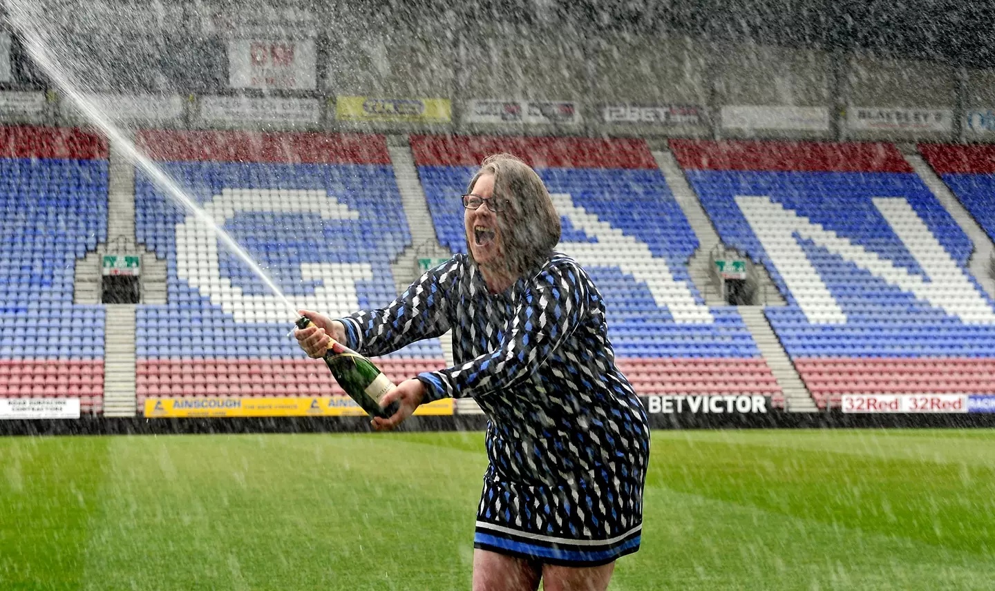 She won £1 million back in 2014. (PA)