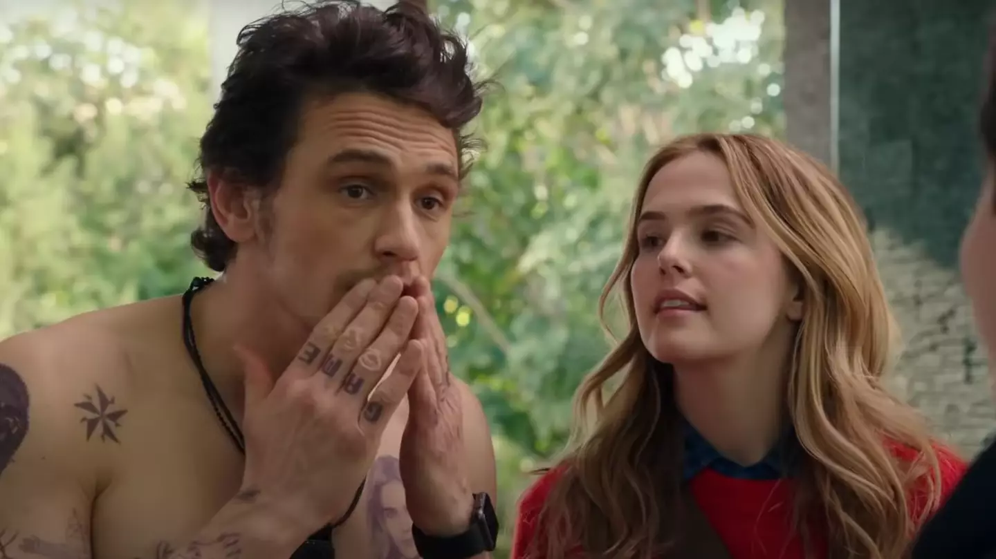 James Franco co-star from film on Netflix made feelings known about working with the controversial actor