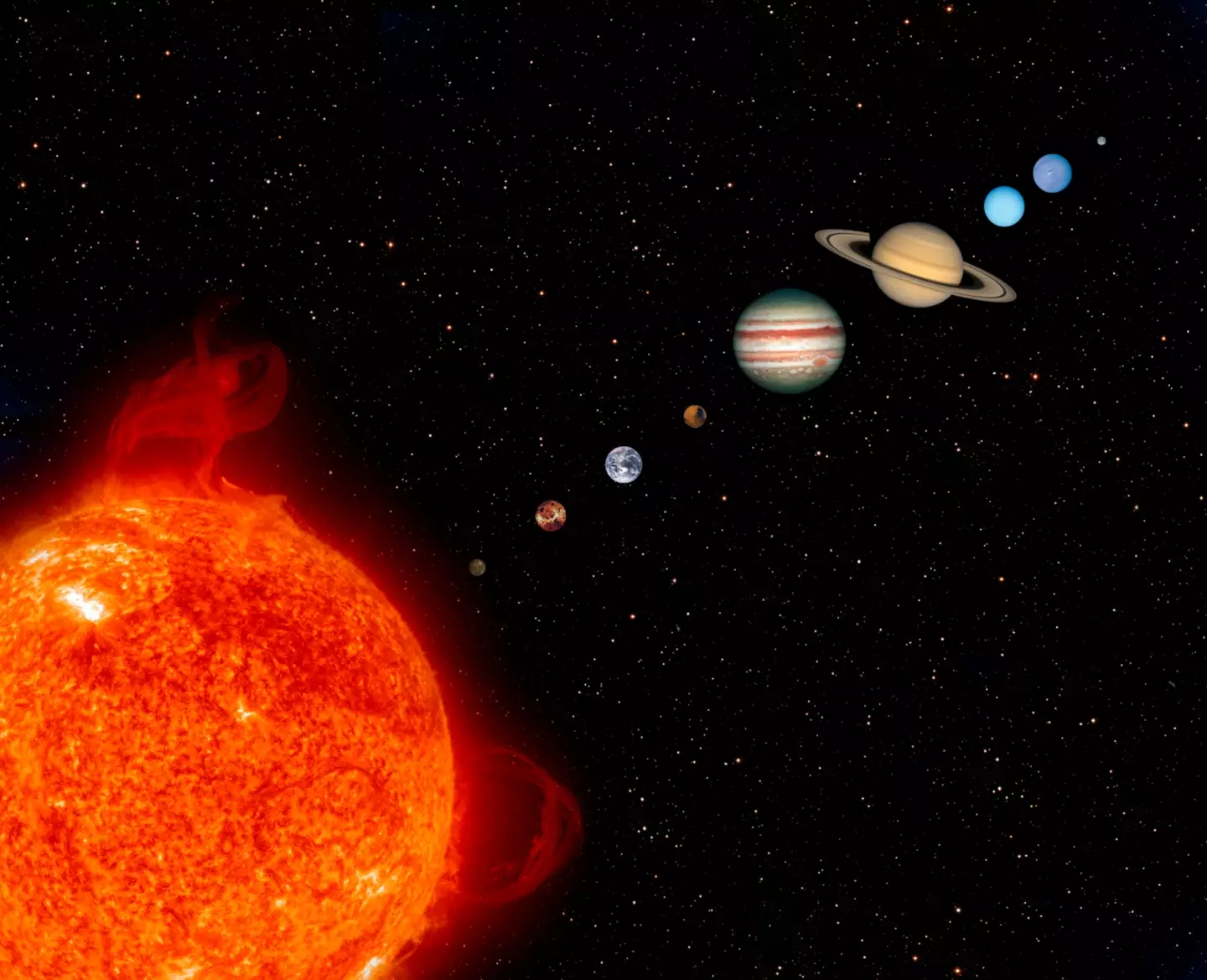 You'll be able to spot every other planet in our solar system tomorrow night (Getty Stock Photo)