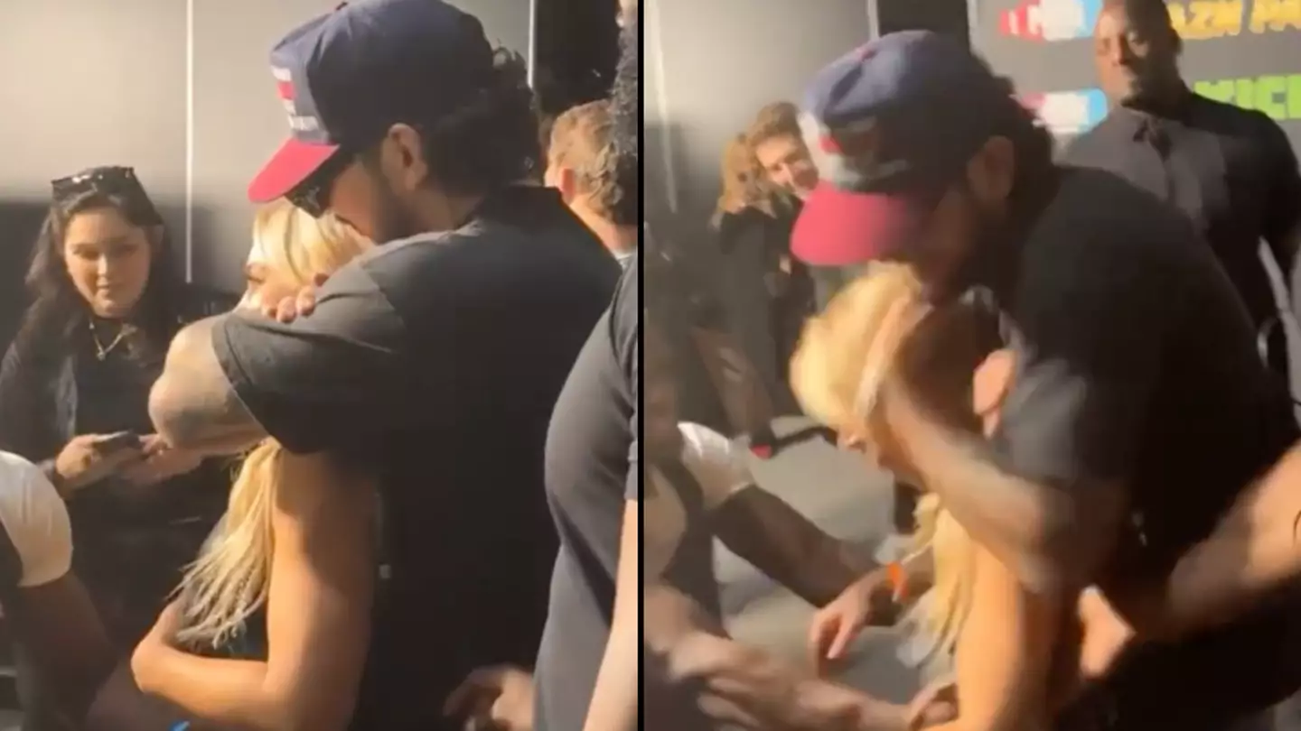 Dillon Danis causes Elle Brooke to faint after she asked him to 'choke her out'