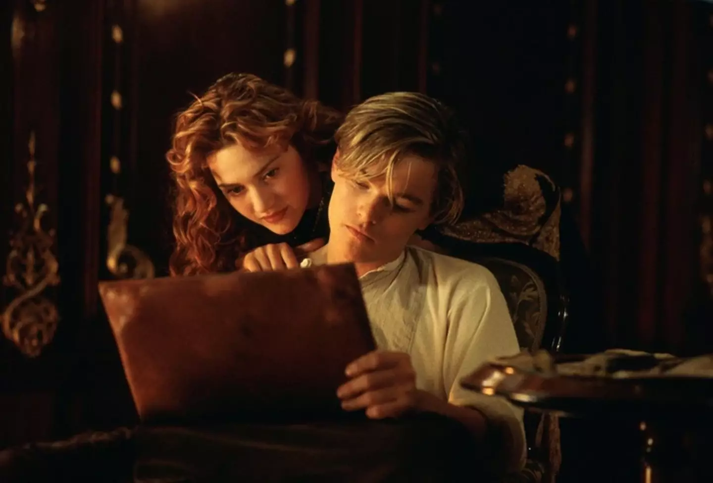 James Cameron said that Kate Winslet 'lit up' when the reading began.