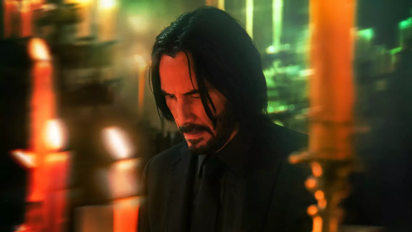Keanu Reeves as John Wick.