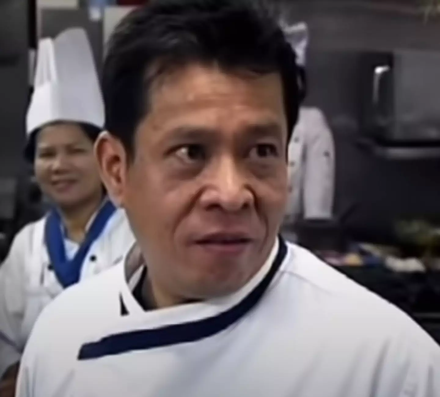 If looks could kill.