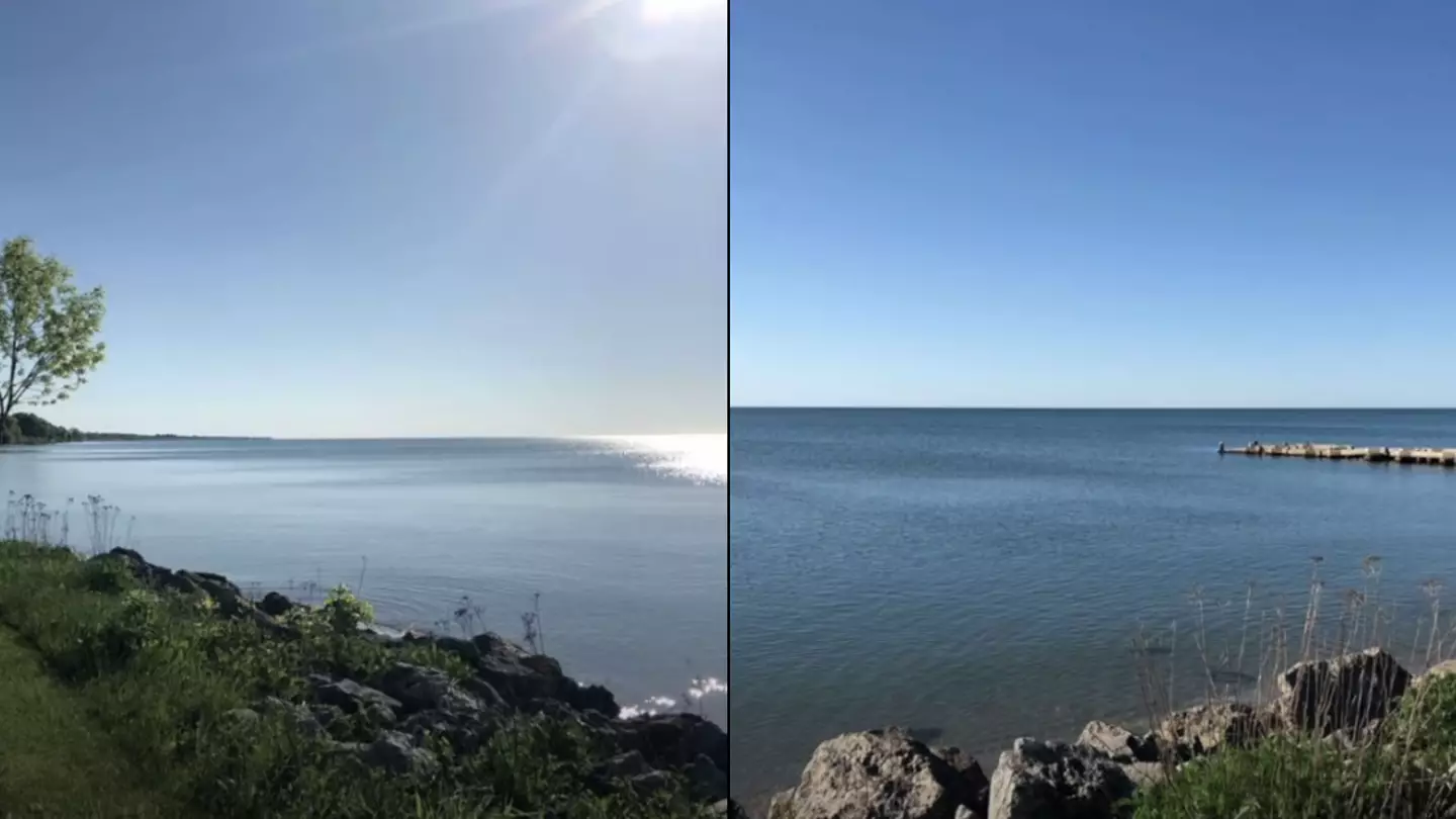Man uses photo of his hometown and genius workings out to prove Planet Earth isn't flat