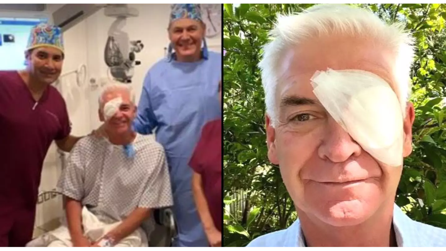 Phillip Schofield undergoes surgery for 'debilitating' eye condition