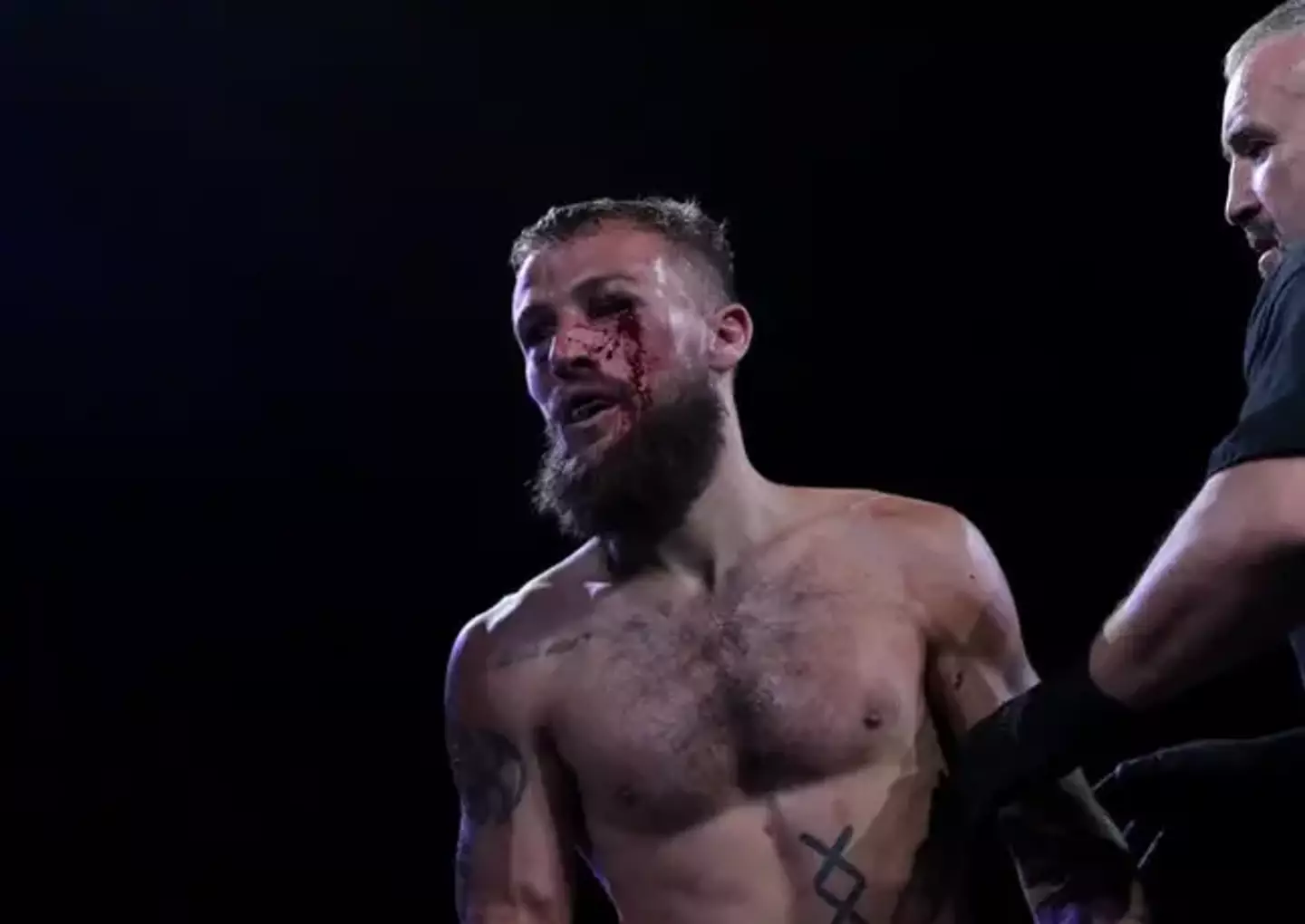 The former gang enforcer (right) now teaches bare-knuckle boxing.
