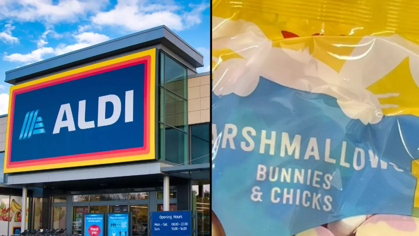 Aldi admits it can’t defend itself after shopper spots ‘rude’ Easter treat
