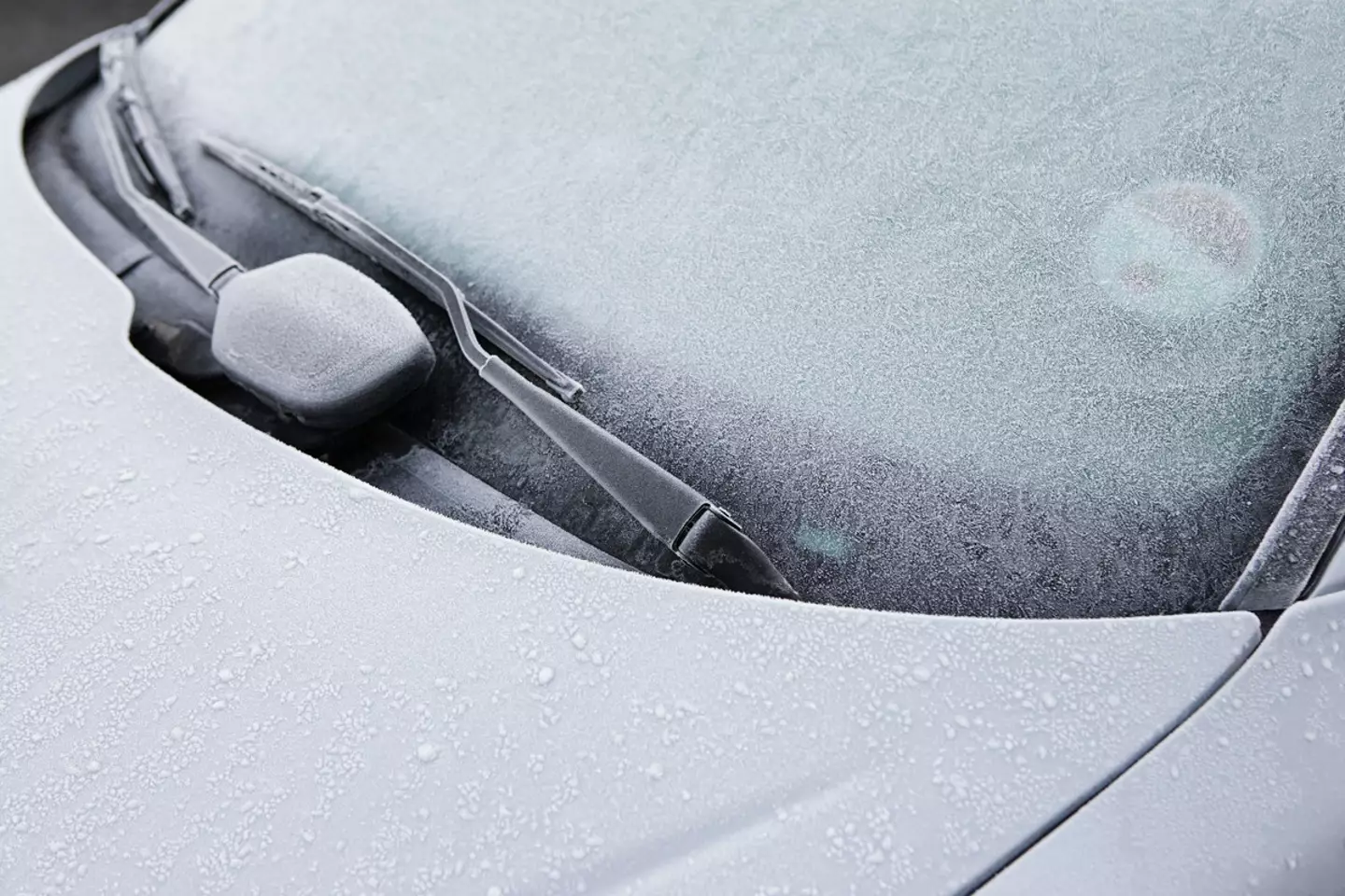 If you don't want to scrape it at least make sure you're not using a hack which could shatter your windscreen.
