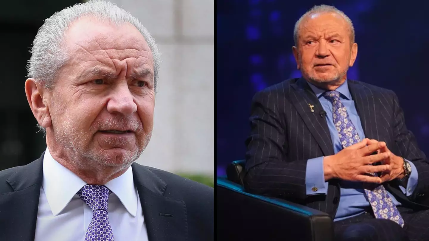 Alan Sugar says people who work from home are 'lazy gits’ and should be 'paid less'