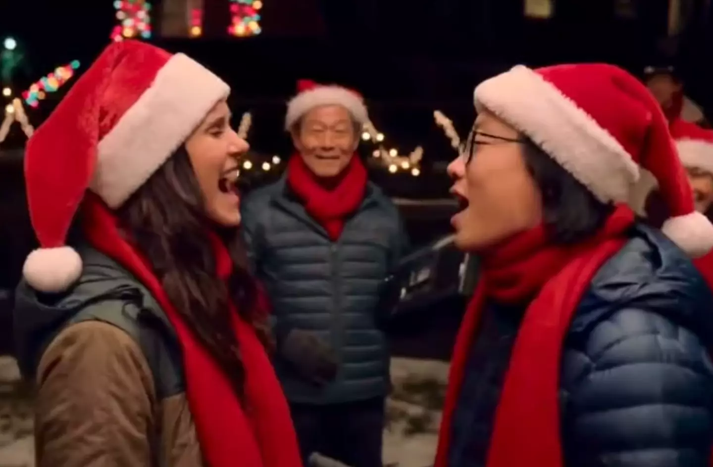 An updated version of 'Baby It's Cold Outside' that sounds good? Merry Christmas. (Netflix)