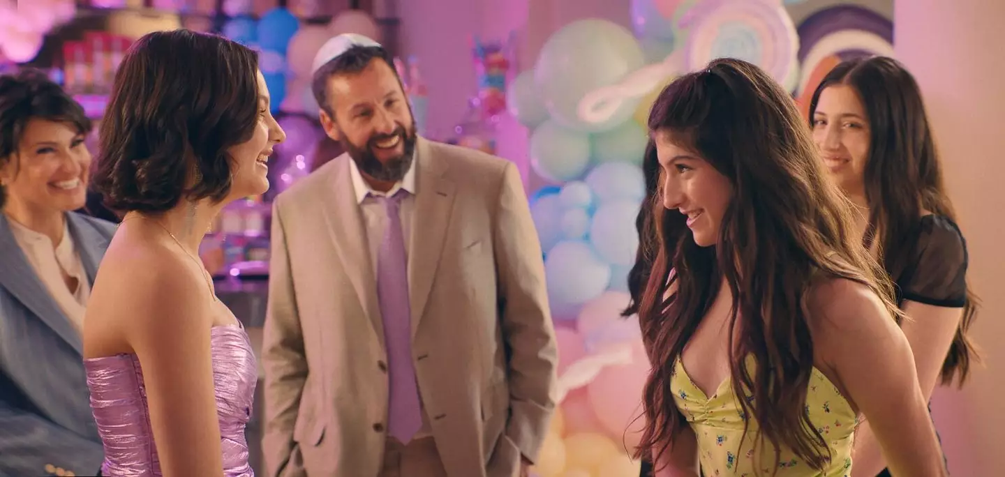 Adam Sandler's new film features his entire family in acting roles.