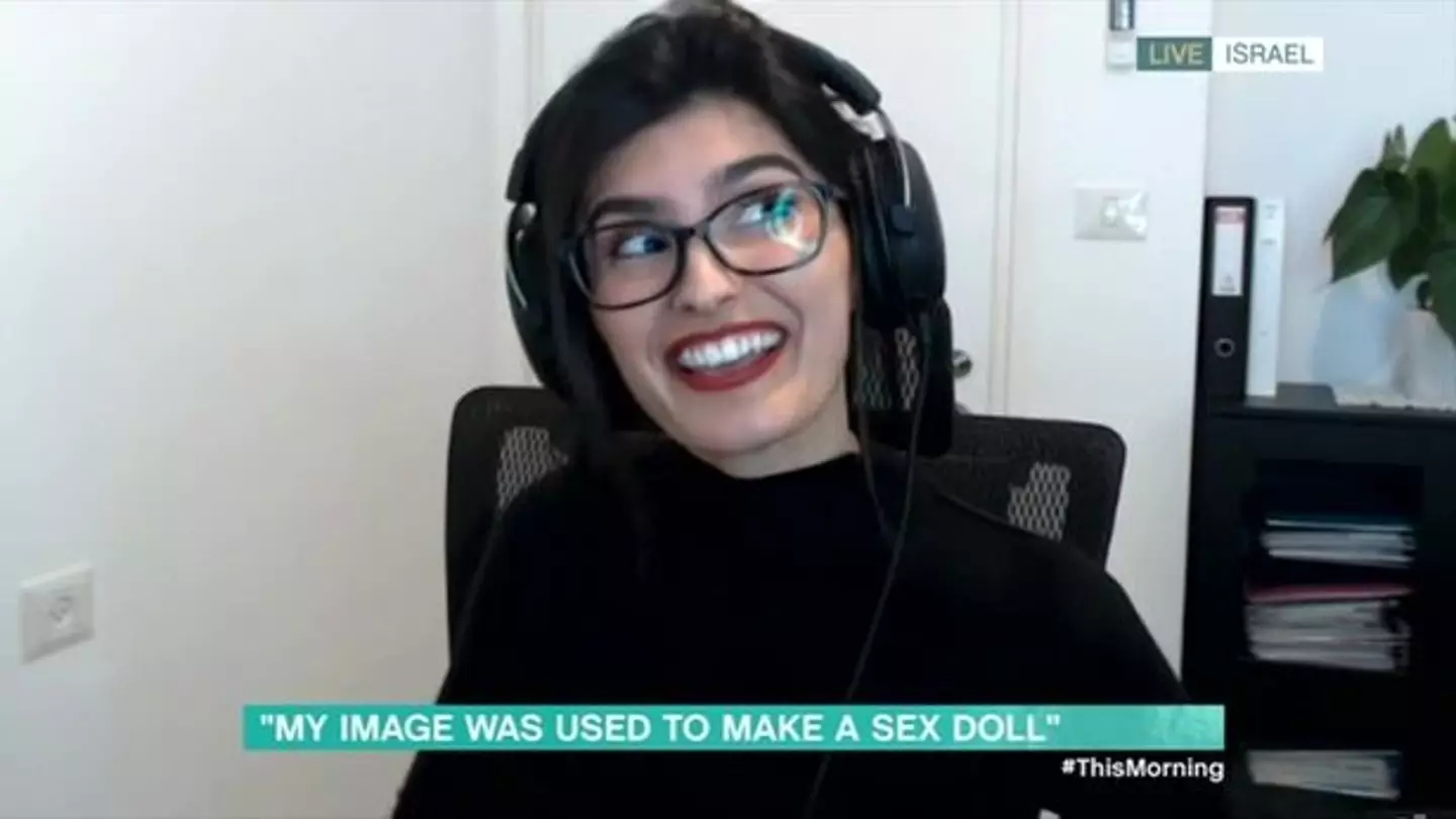 Yael is obviously creeped out by the whole thing.