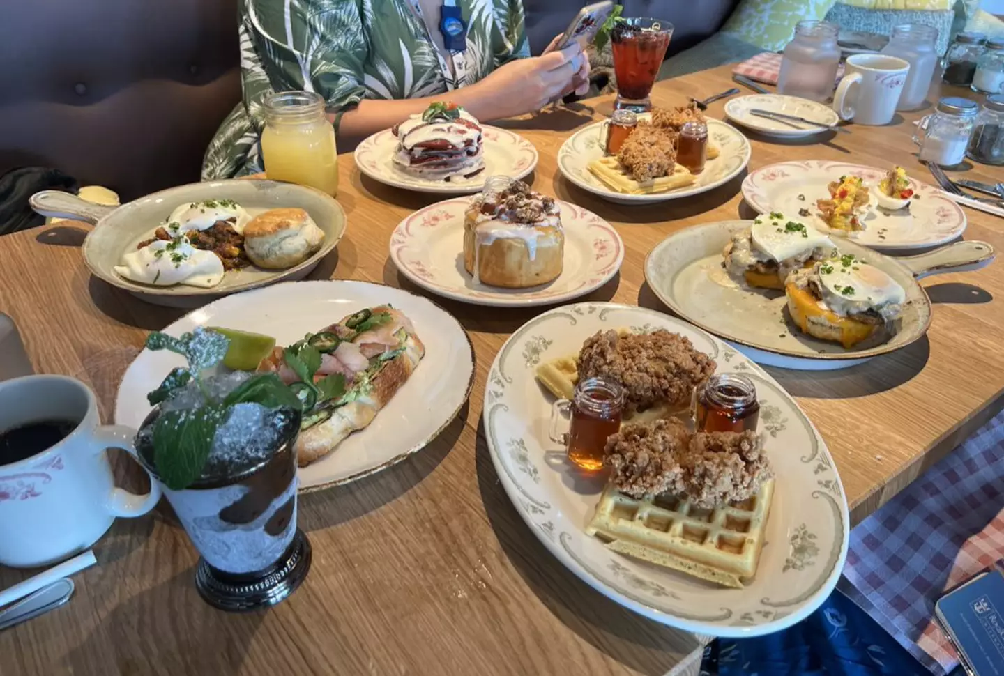 There is always great food to be had.