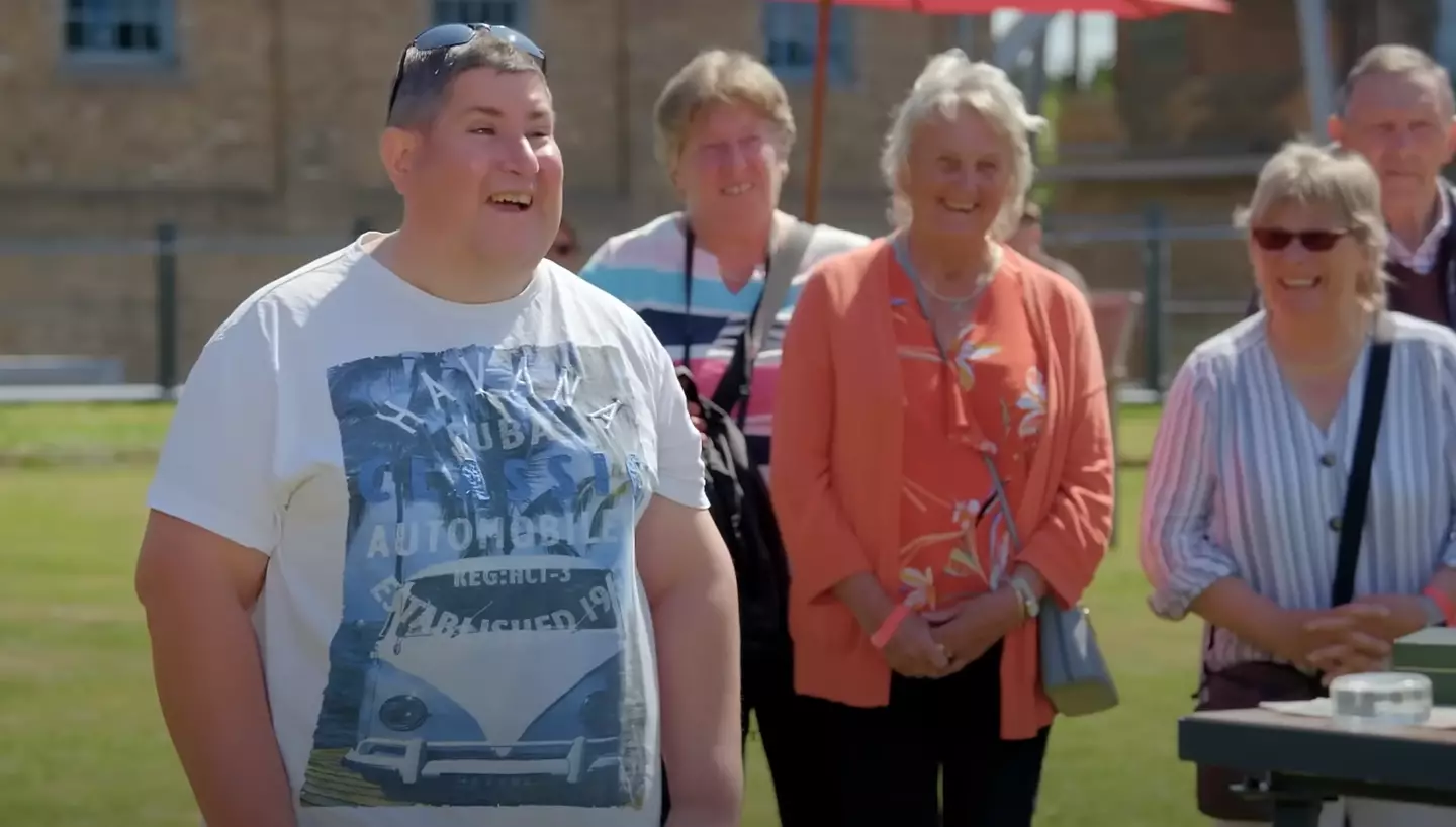 The guest couldn't believe the value of his watch (BBC)