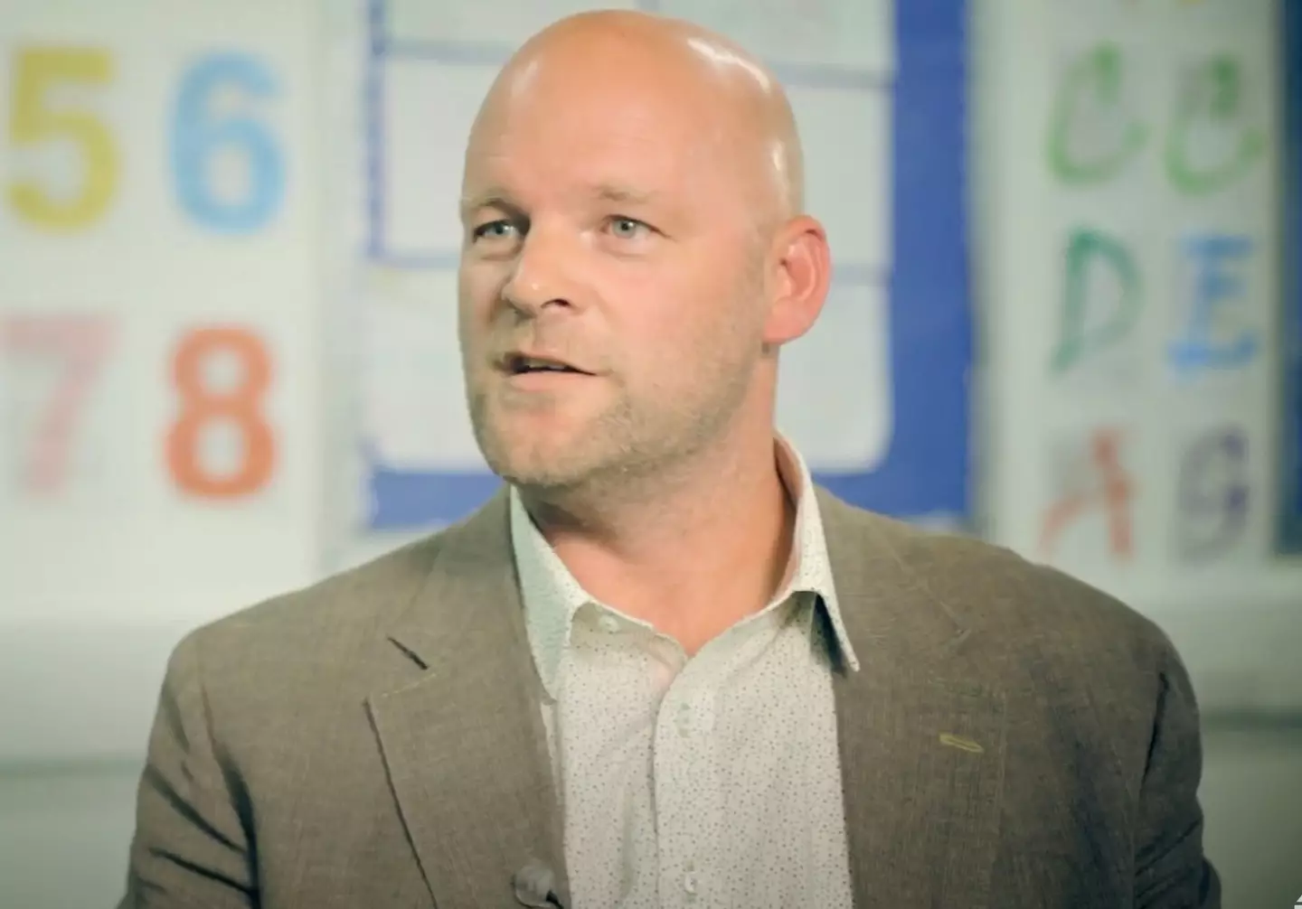 The former headteacher said he has been dubbed a 'paedophile, a groomer, a dirty old man and far worse' (YouTube/Channel 4)