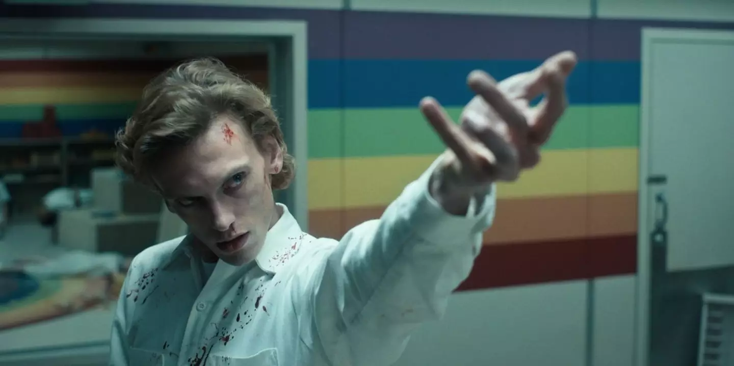 Henry Creel (Jamie Campbell Bower) in Stranger Things.