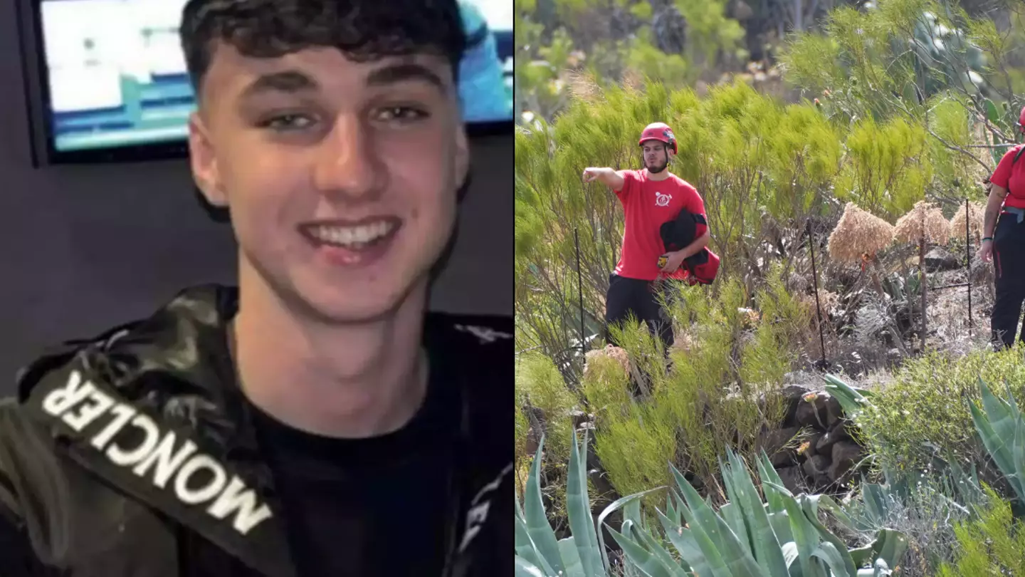 Jay Slater's father and brother visit search site and give emotional plea as hunt for missing teen enters seventh day