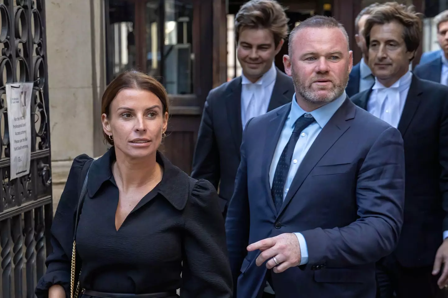 Coleen Rooney and husband Wayne.
