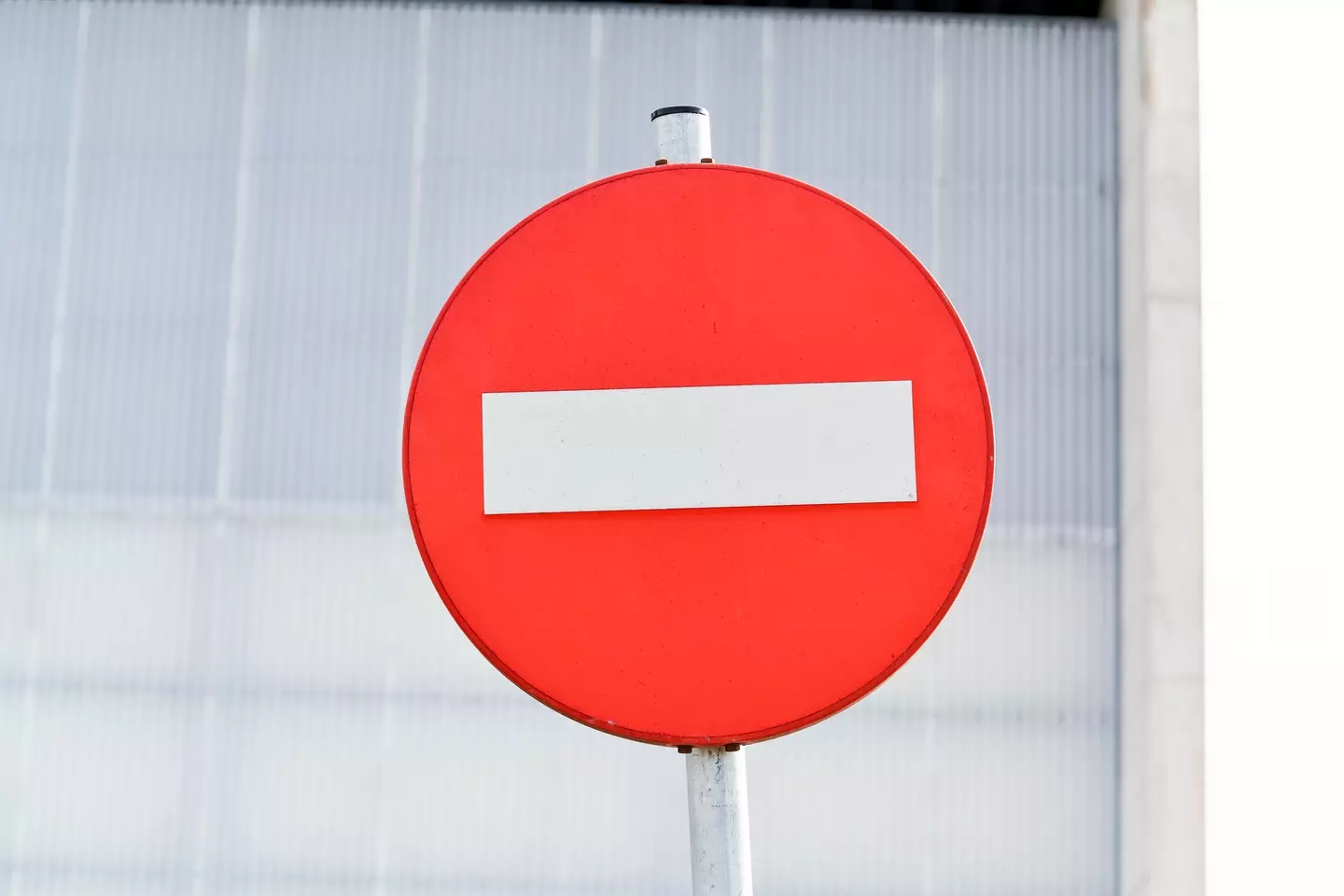 Mikey wasn't happy that the car had driven through a 'no entry' road (Getty Stock Photo)