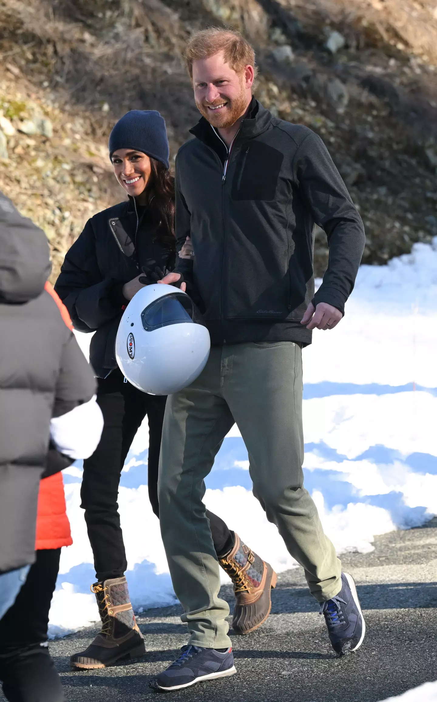 Prince Harry and wife Meghan Markle.