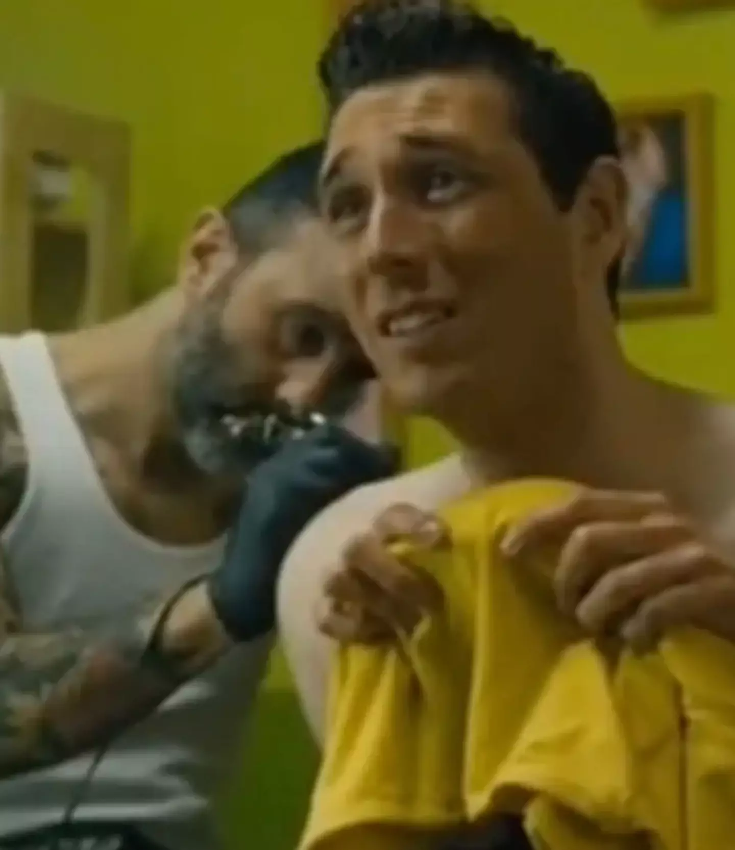 Fans were gutted when they found out the tattoo scene was cut from the film.