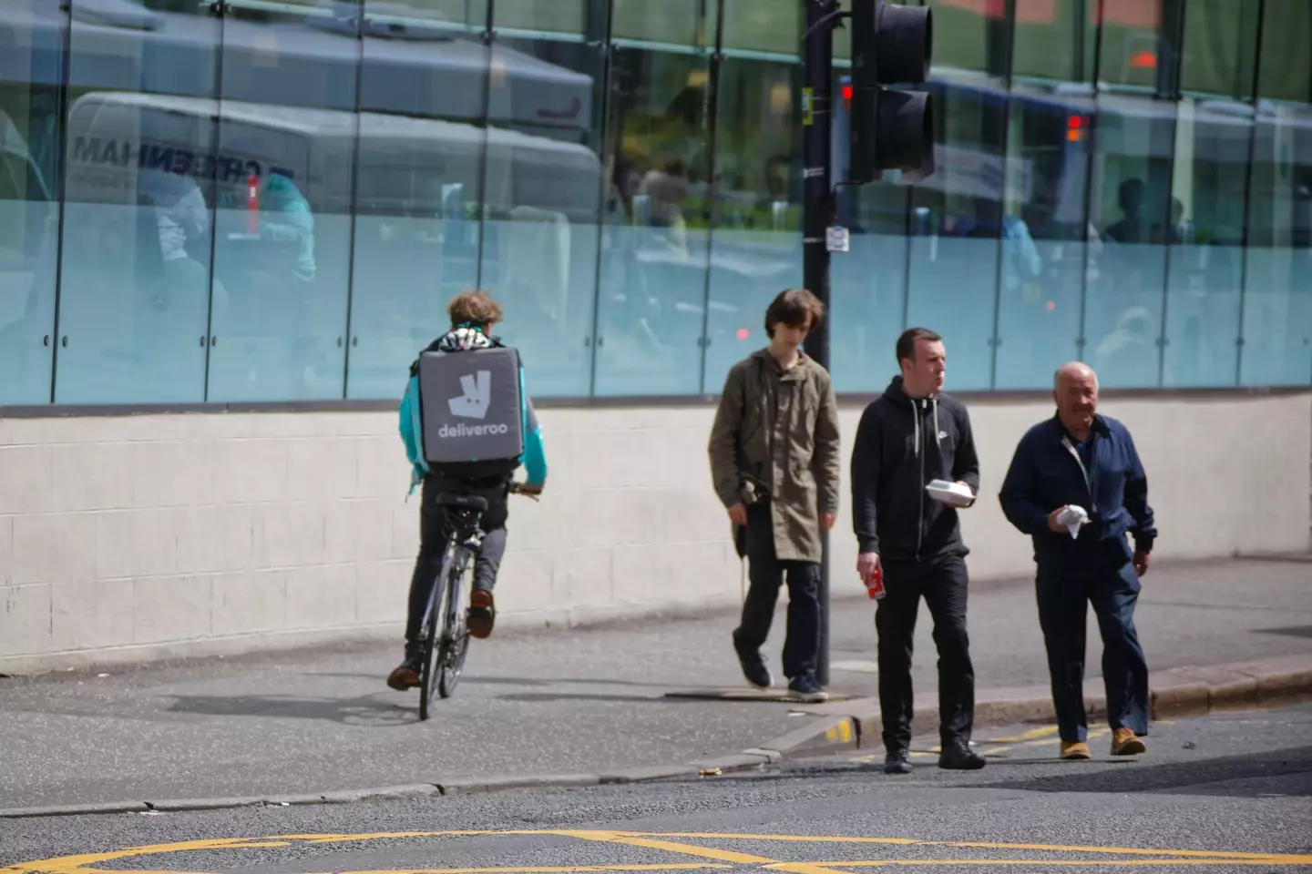 A Deliveroo driver believes they may have set a record for the most amount earned in one shift.