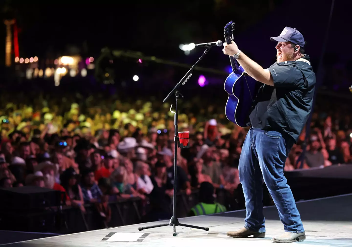 Luke Combs is coming to the UK next year (Getty/Amy Sussman)