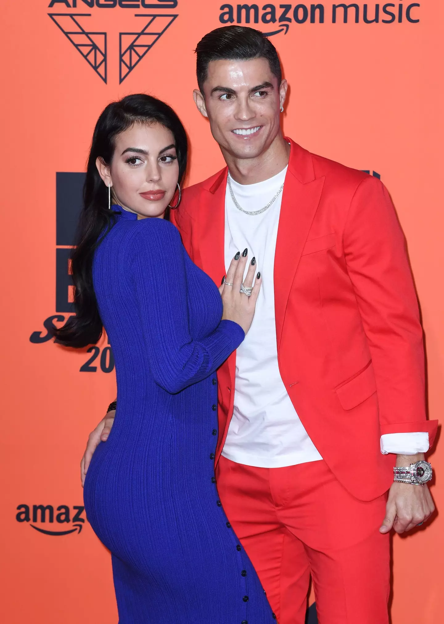 Ronaldo and partner Georgina Rodriguez.