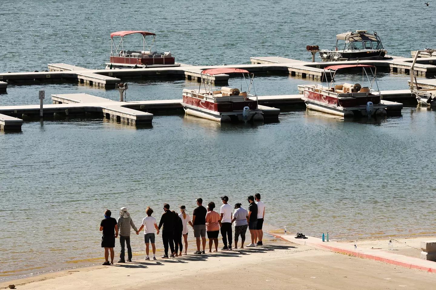 Rivera's Glee cast members came together during the search for her body (Al Seib via Getty Images)