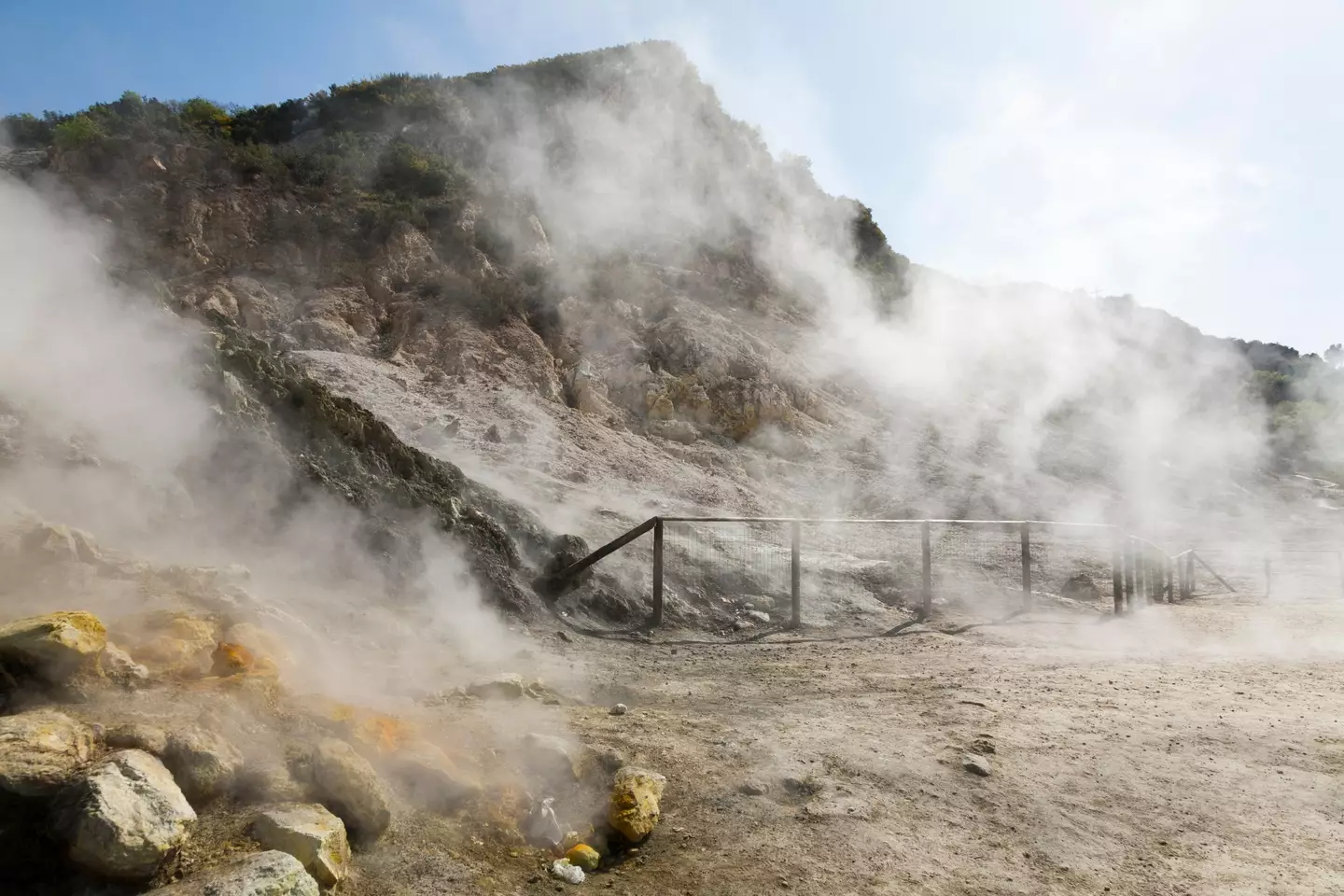 The supervolacno has not erupted since 1538. David Gee 4 / Alamy Stock Photo