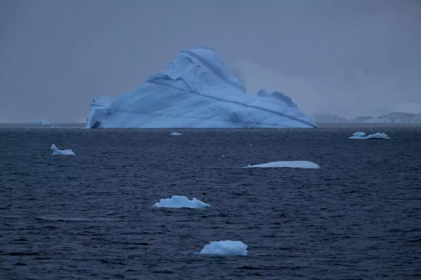 Melting icebergs have long posed a threat to rising sea levels (Cokun/Anadolu via Getty Images)
