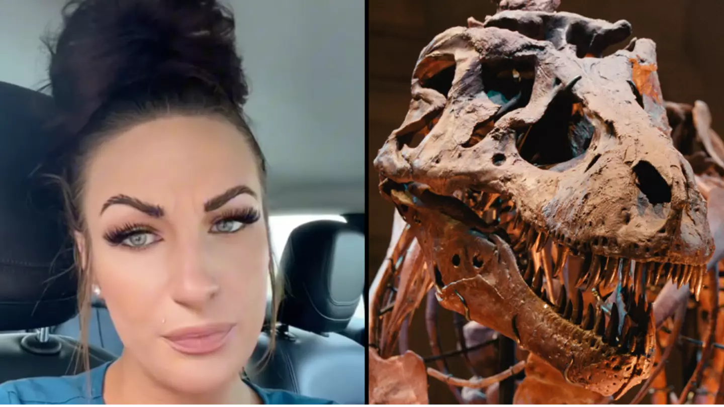 Woman questions the existence of dinosaurs because 'their bones aren't everywhere'