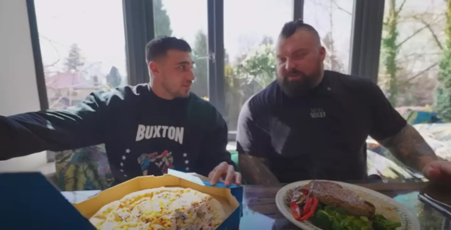 Fury was in a recent 'diet/life swapping' video with Eddie 'The Beast' Hall.