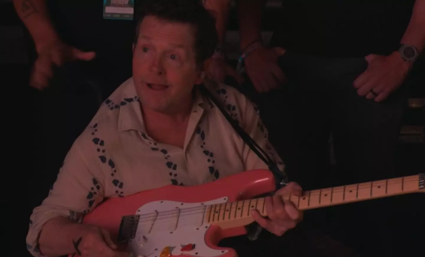 The Back To The Future star had fans feeling emotional. (BBC)