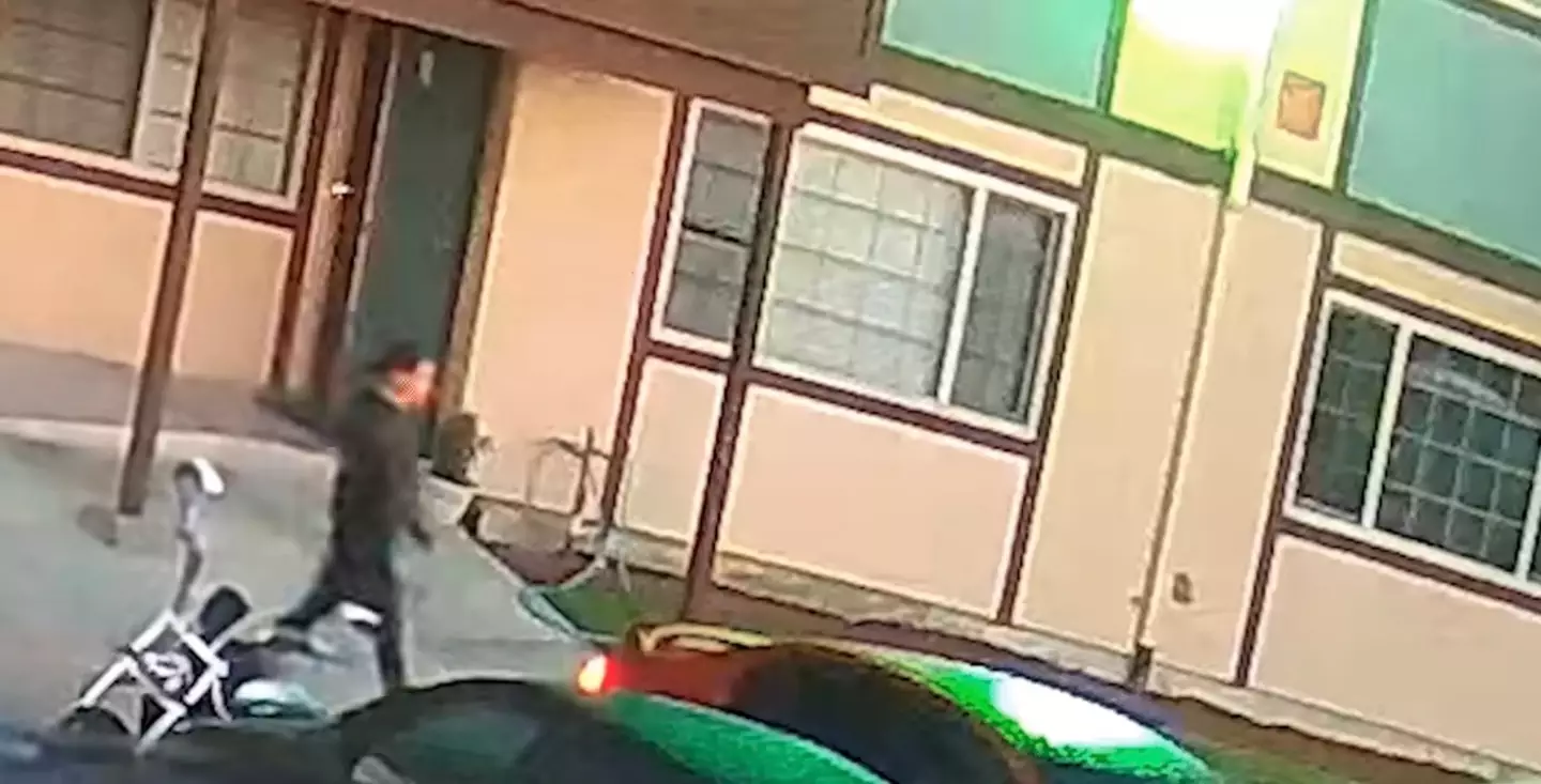 The 26-year-old was last seen leaving her apartment in Salinas on CCTV footage (Salinas Police Department/NBC News)