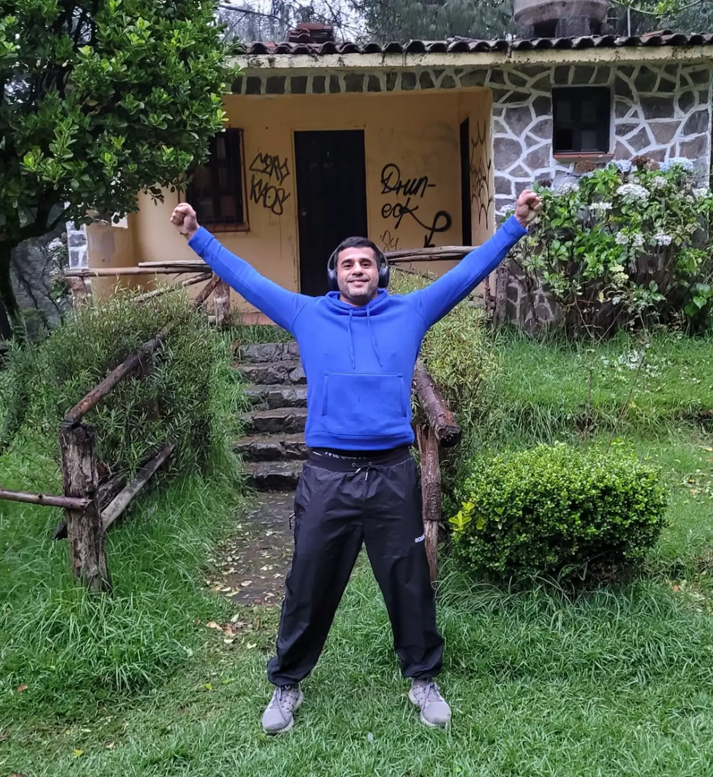 Eisa Al Dah is billed as the 'UAE's first professional boxer' (eisaaldah/Instagram)