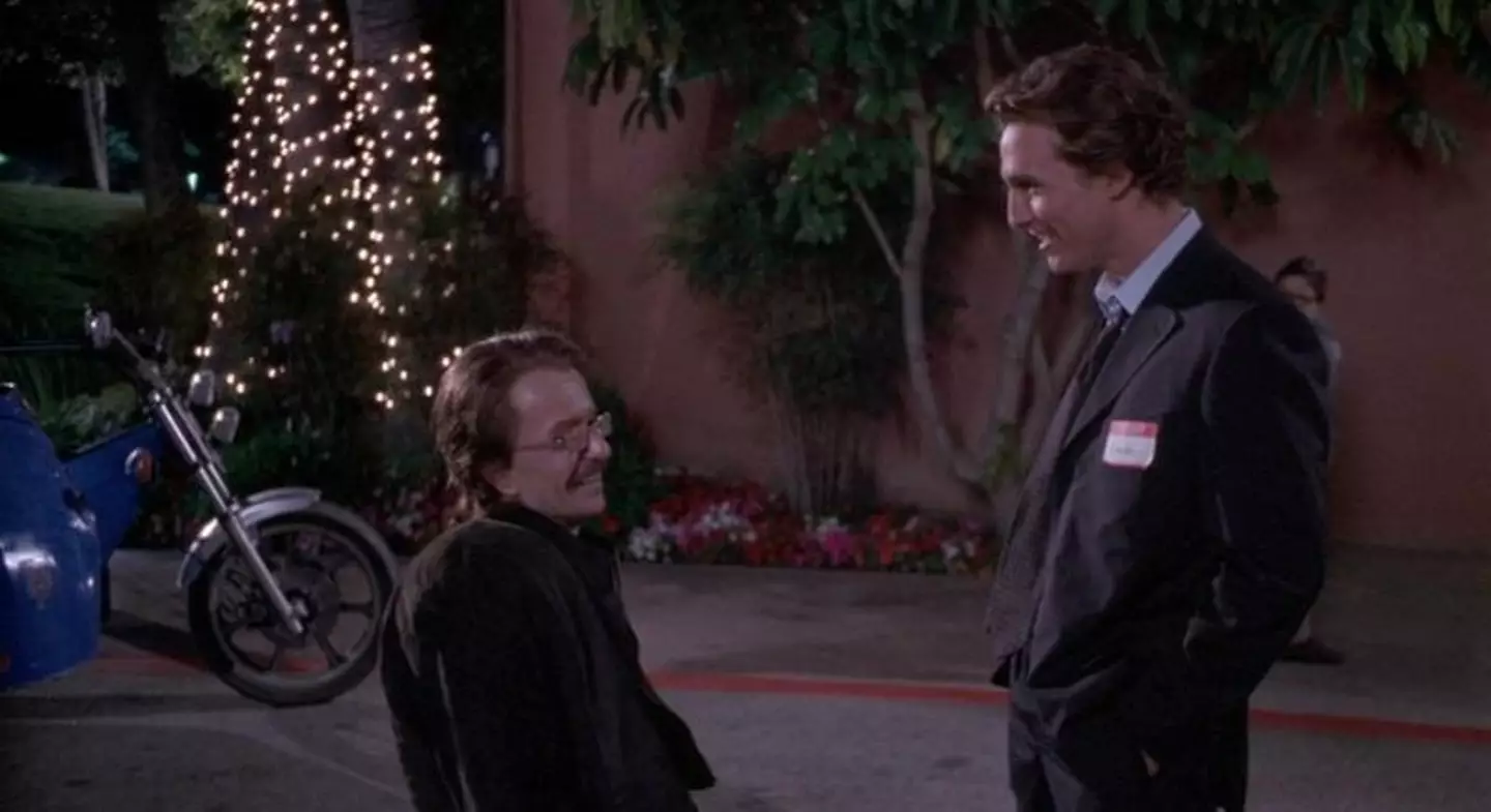 Gary Oldman and Matthew McConaughey in Tiptoes (Miramax)