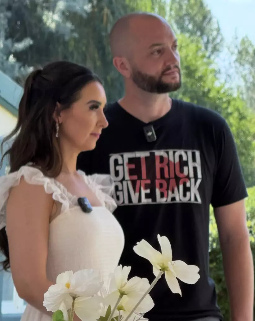 Steve J. Larsen and Marley Jaxx charged guests to attend their wedding weekend (Instagram/@cristycodered)