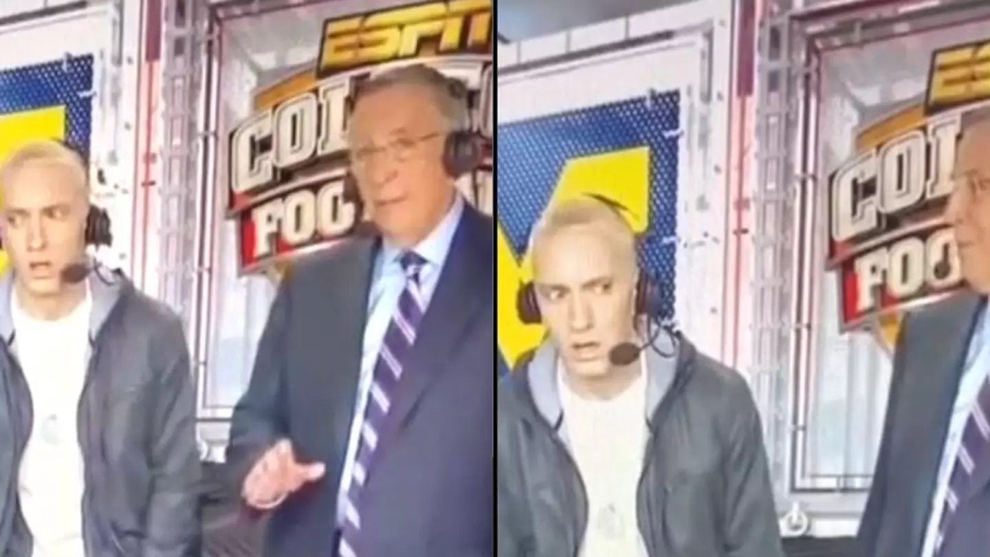 People Think They’ve Found Moment ‘Eminem’s Clone Glitched’ During Interview