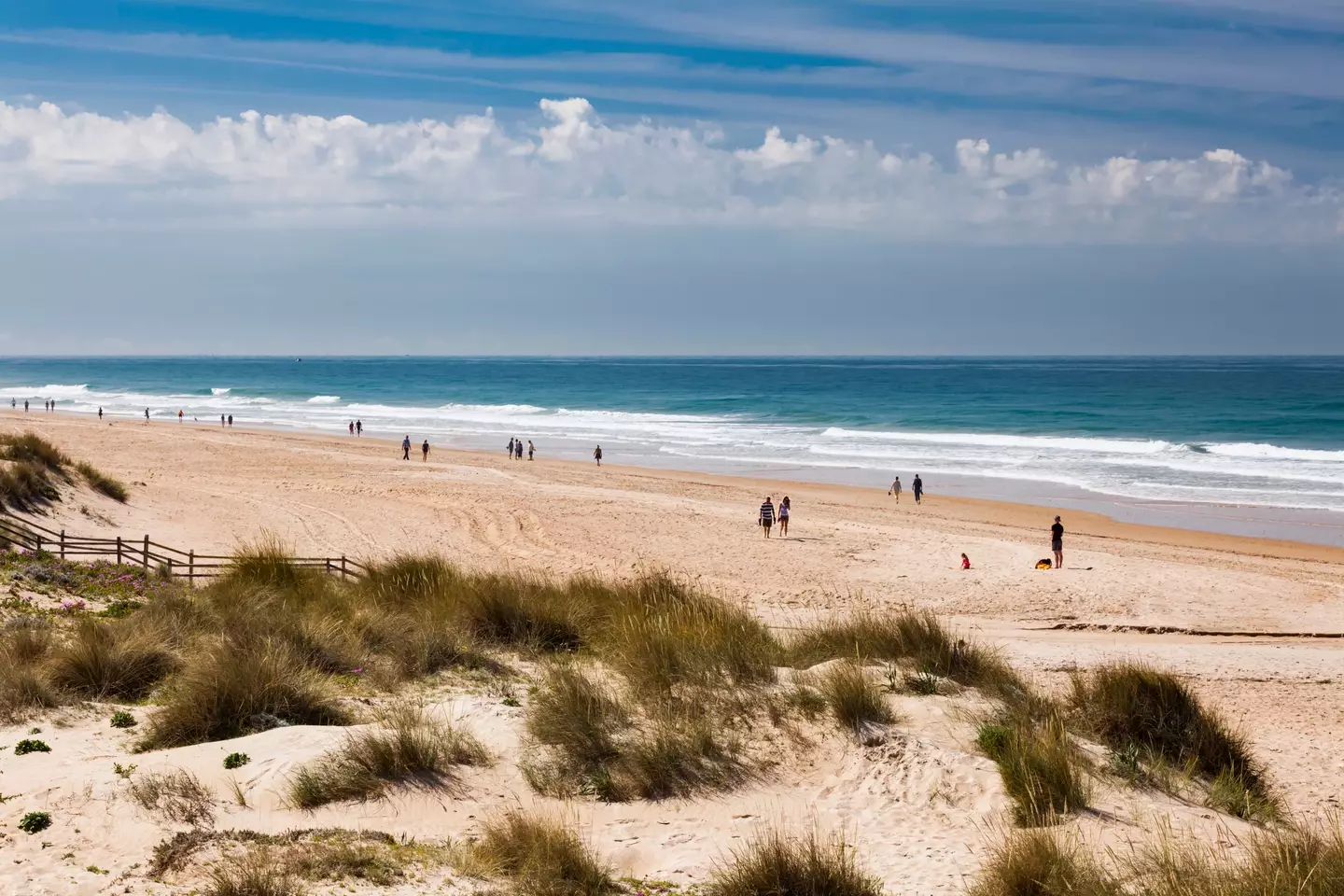 Costa de la Luz is less noisy than other holiday hotspots in the country. (Getty Stock Photo)
