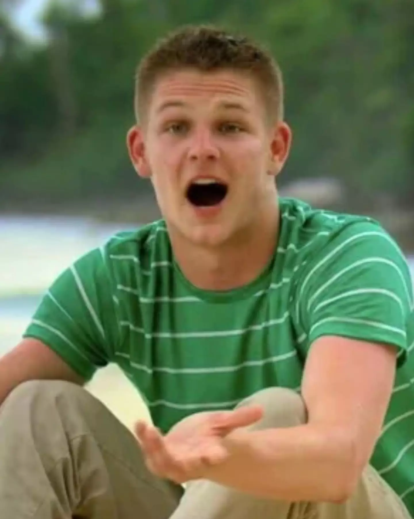 Spencer Bledsoe's Survivor transformation has been circulating on social media (CBS)