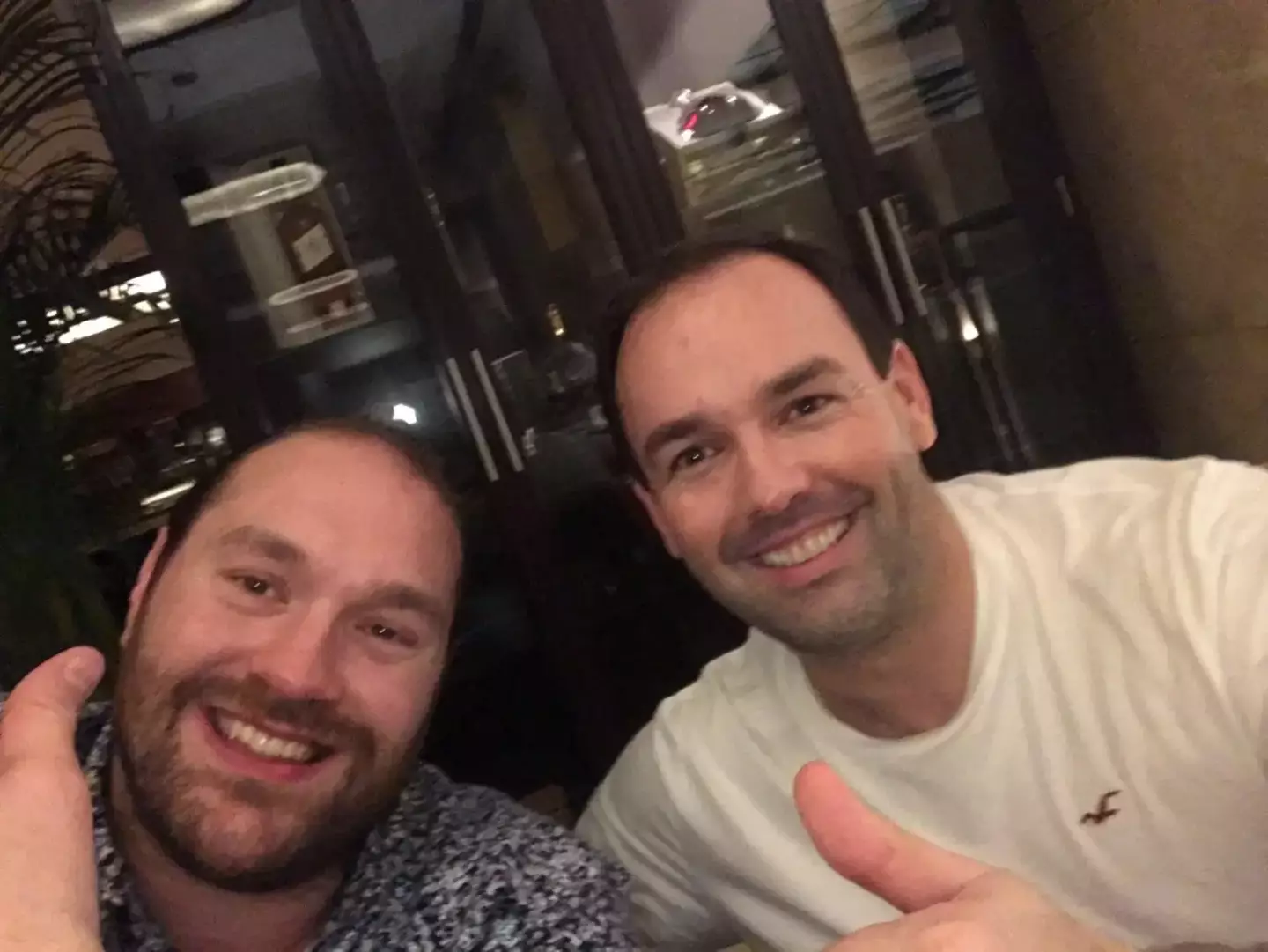 Tyson Fury shared a selfie with Daniel Kinahan online in 2017. (X/@tyson_fury)