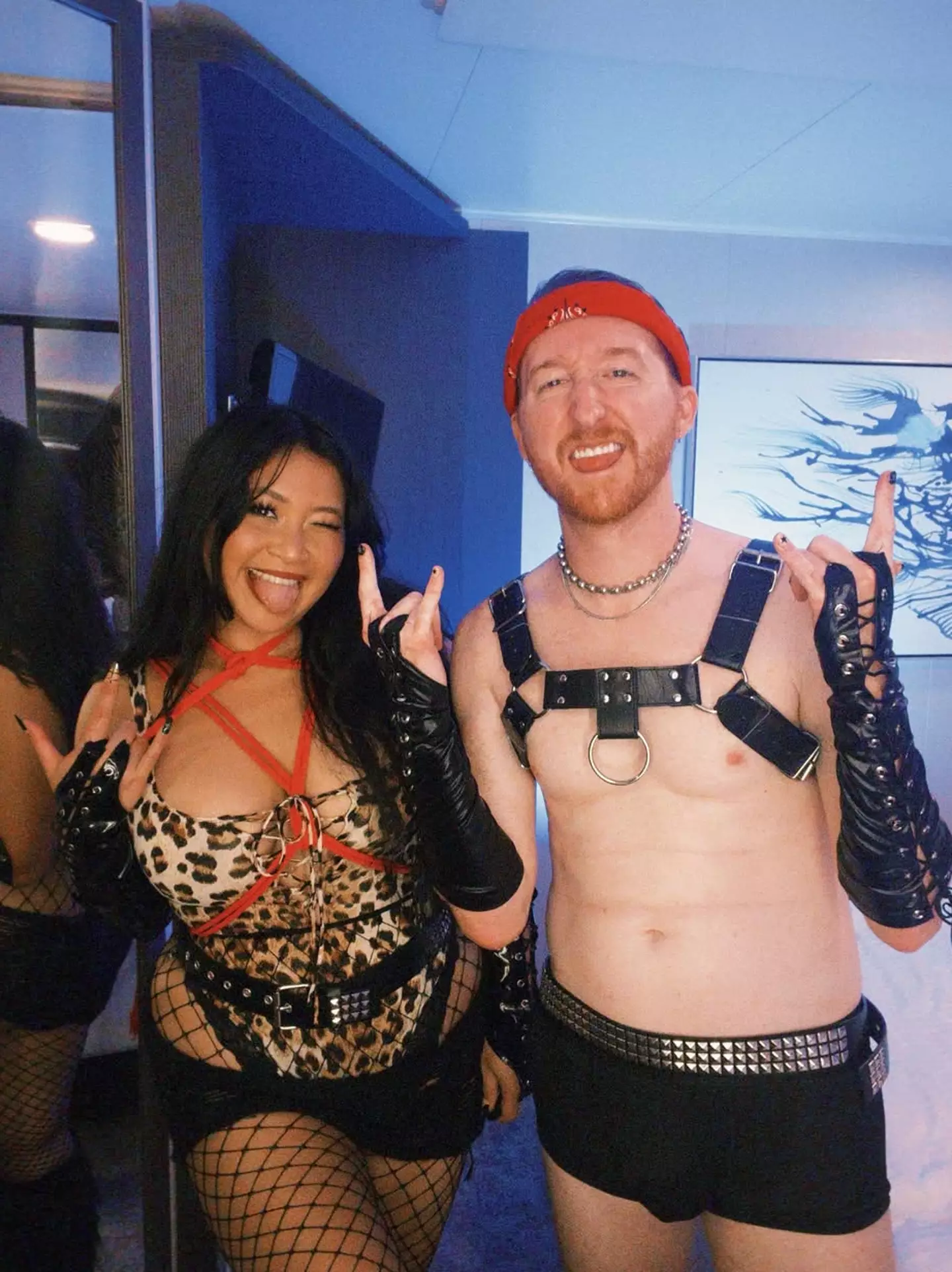 The pair create content about swinging. (4ourplay.official/Instagram)