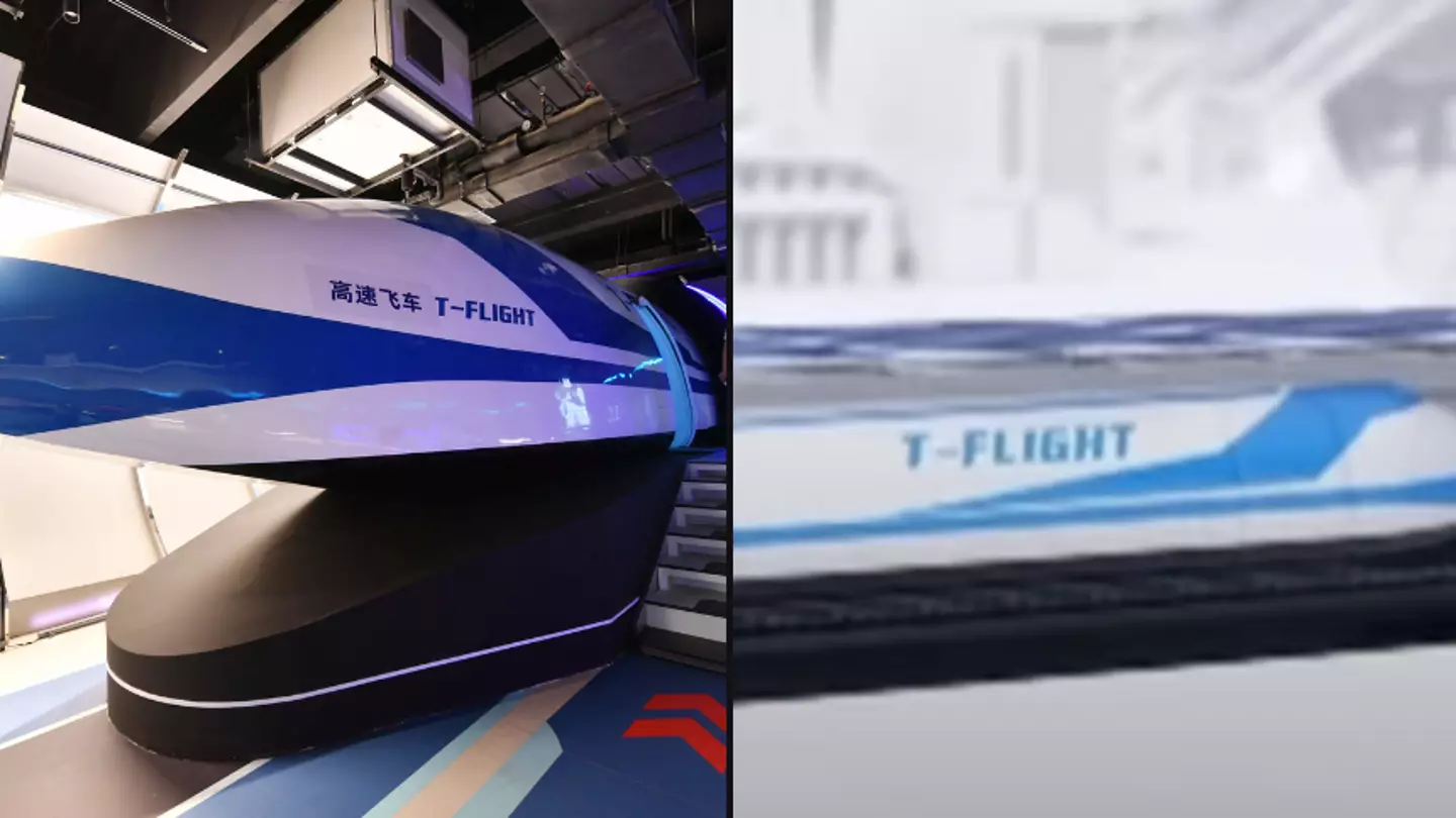 New ‘floating’ train set to travel faster than the speed of sound revealed