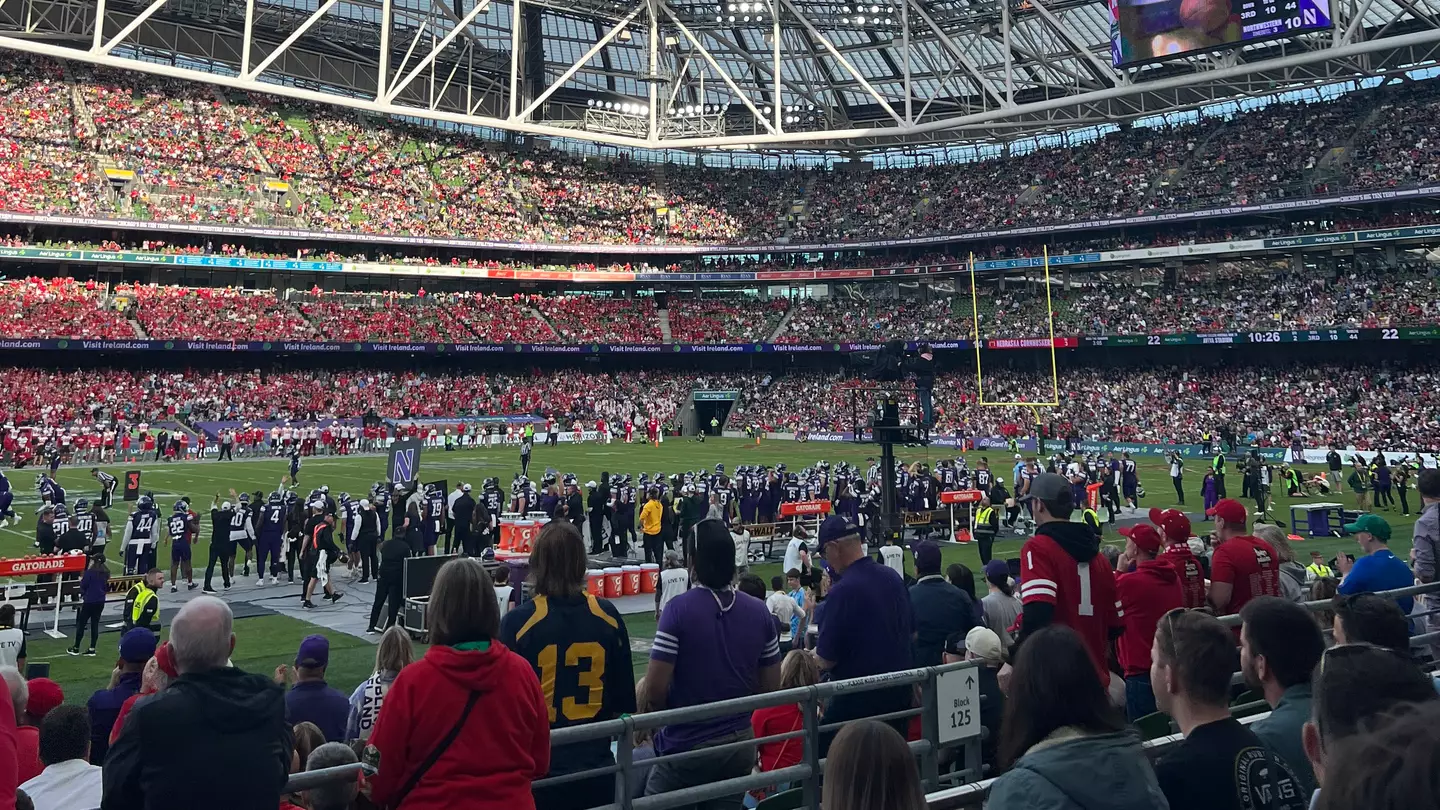 COMPETITION: Win the best seats in the house for Notre Dame v Navy in the Aviva with Budweiser