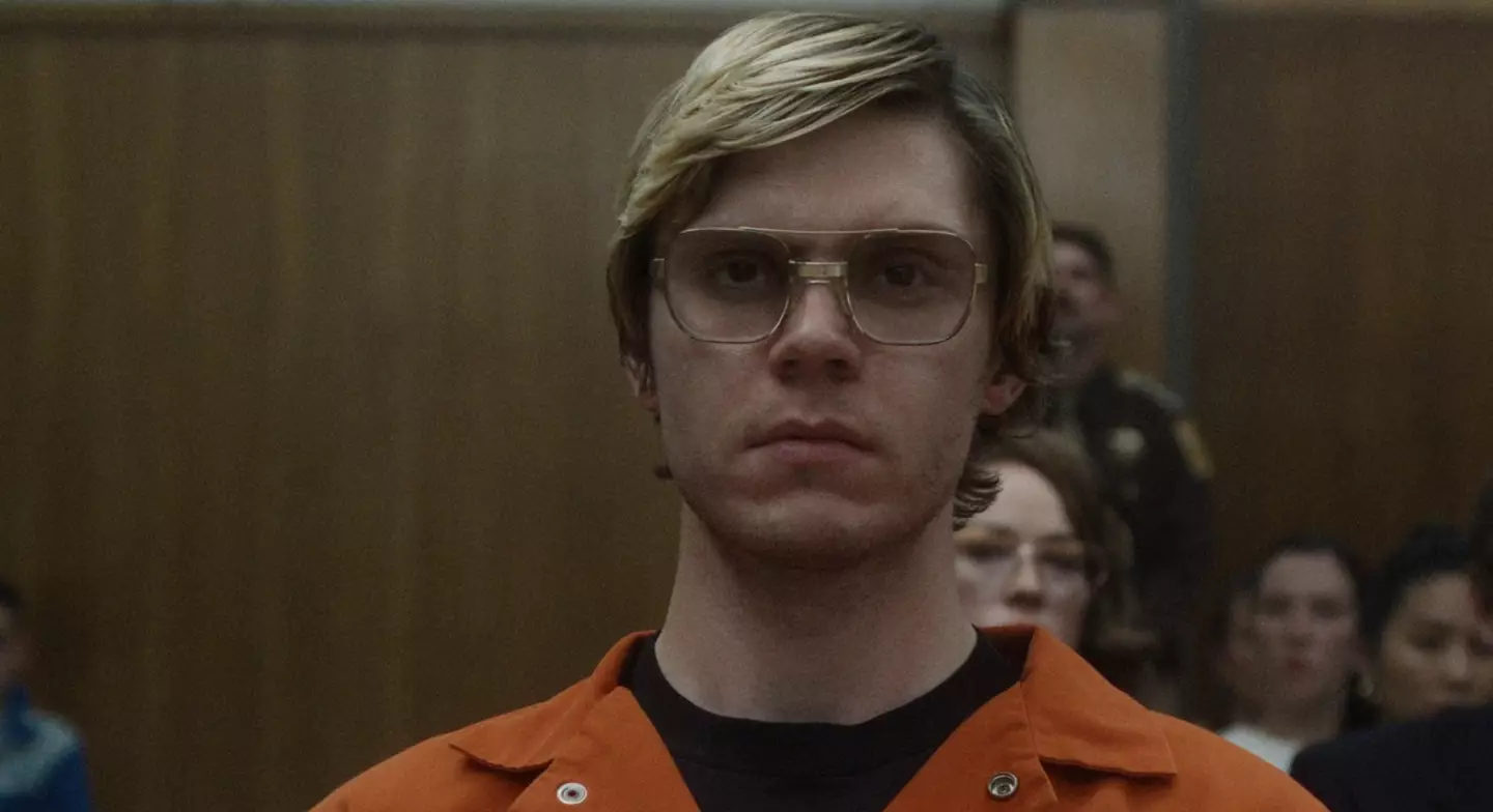 Evan Peters in Monster: The Jeffrey Dahmer Story.