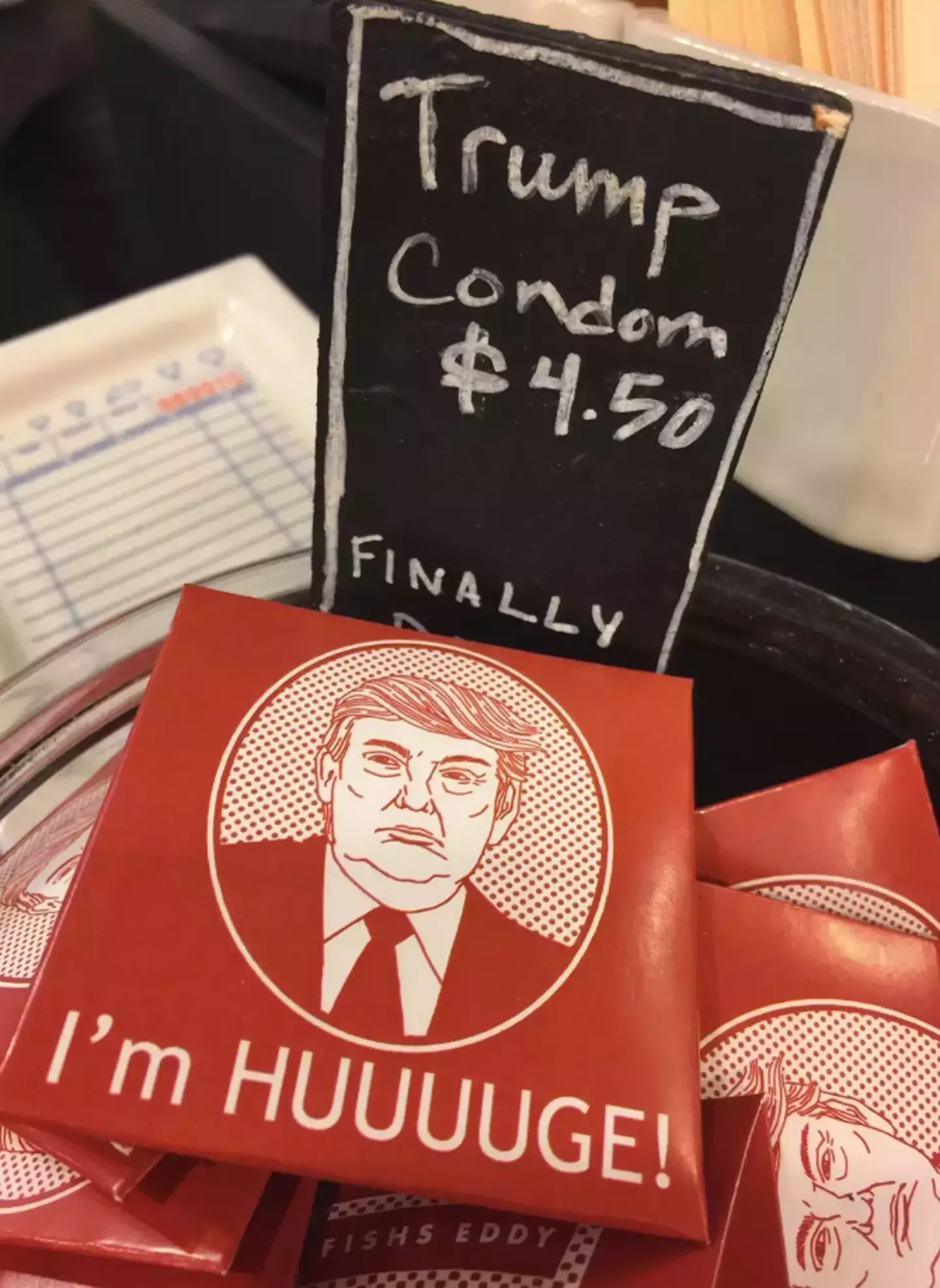 Photos of Trump-branded condoms were also released (House Oversight Democrats)