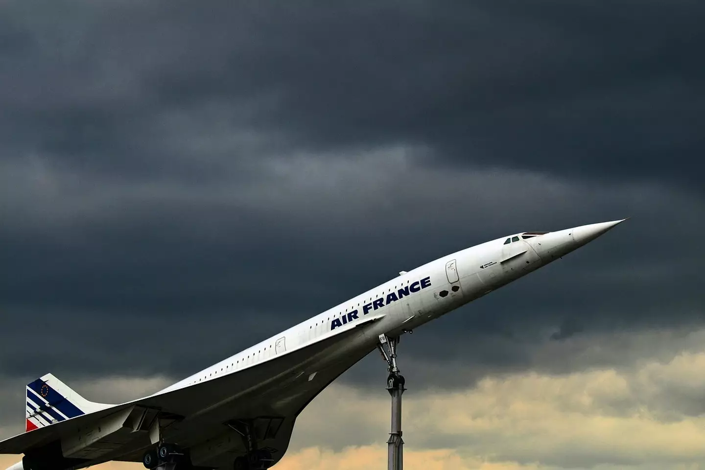 The only time you'll see a Concorde is at a museum.