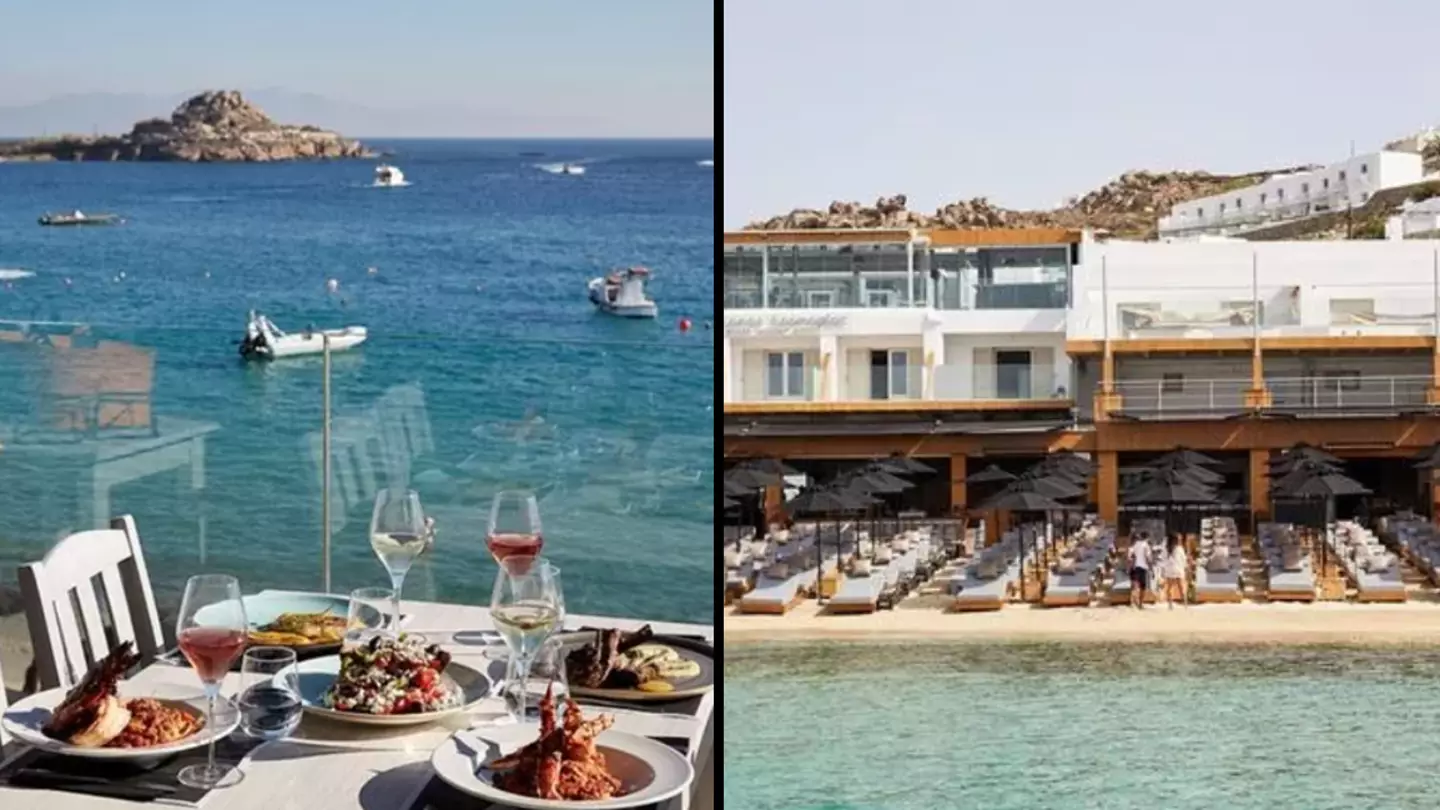 Holidaymaker outraged after being charged £612 by Greek restaurant for 'four drinks and food'